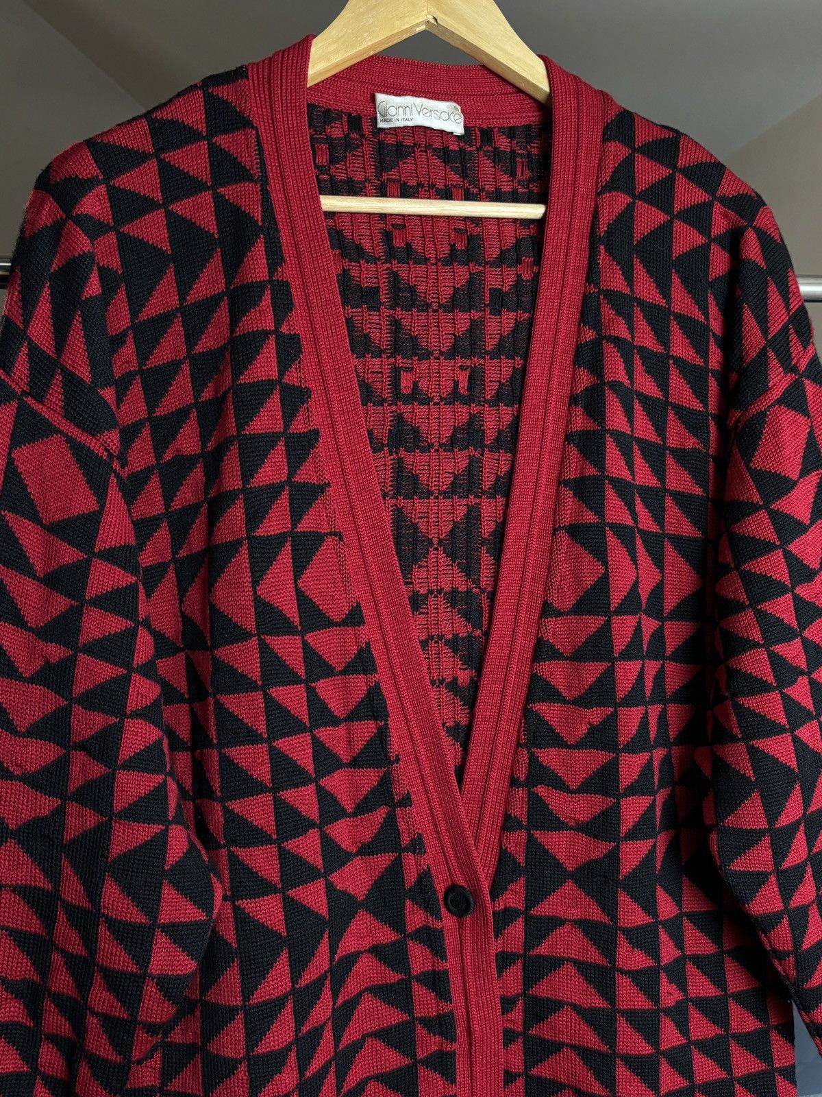 Versace Gianni Versace Vintage Long Cardigan Wool Silk Cashmere Size M / US 6-8 / IT 42-44 - 2 Thumbnail