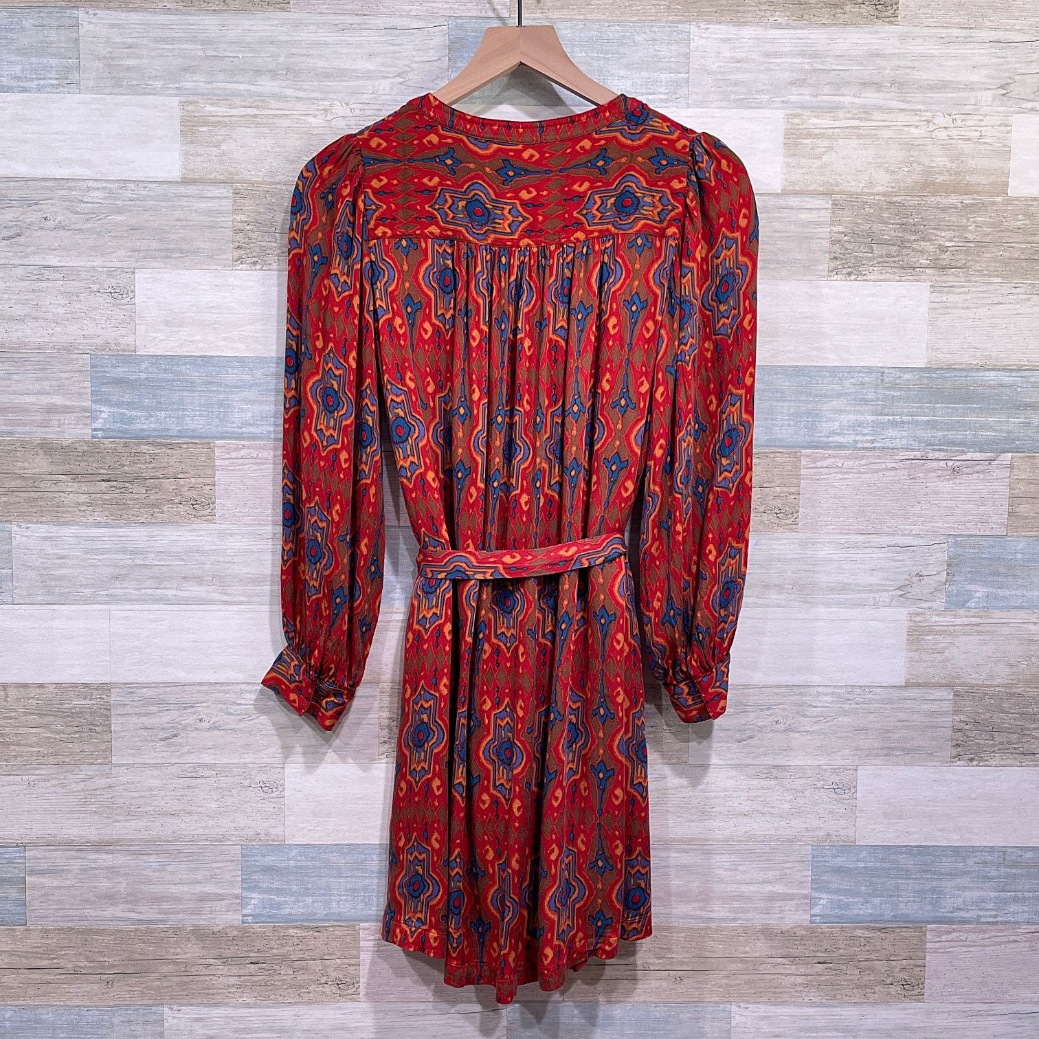 Anthropologie TINY Anthropologie Rosemary Tunic Dress Red Womens XS Size XS / US 0-2 / IT 36-38 - 4 Thumbnail