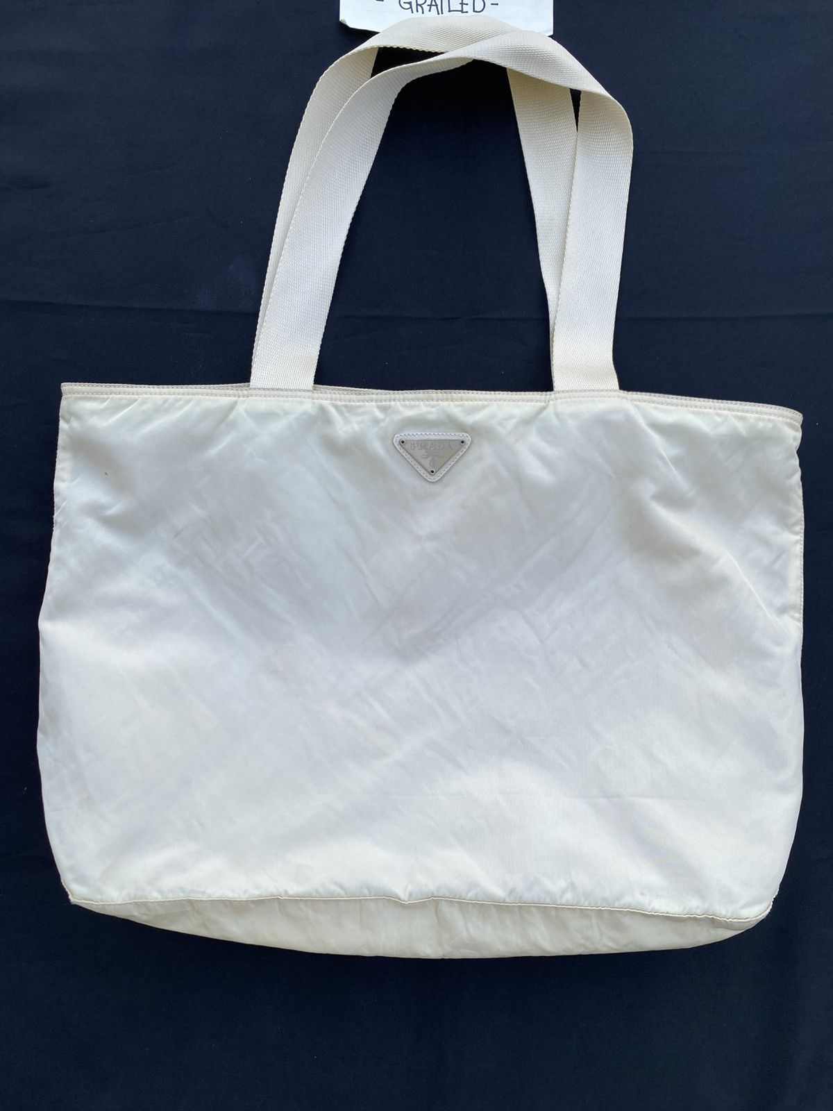 Prada Rare Vintage PRADA Nylon Tote Bag Size ONE SIZE - 5 Thumbnail