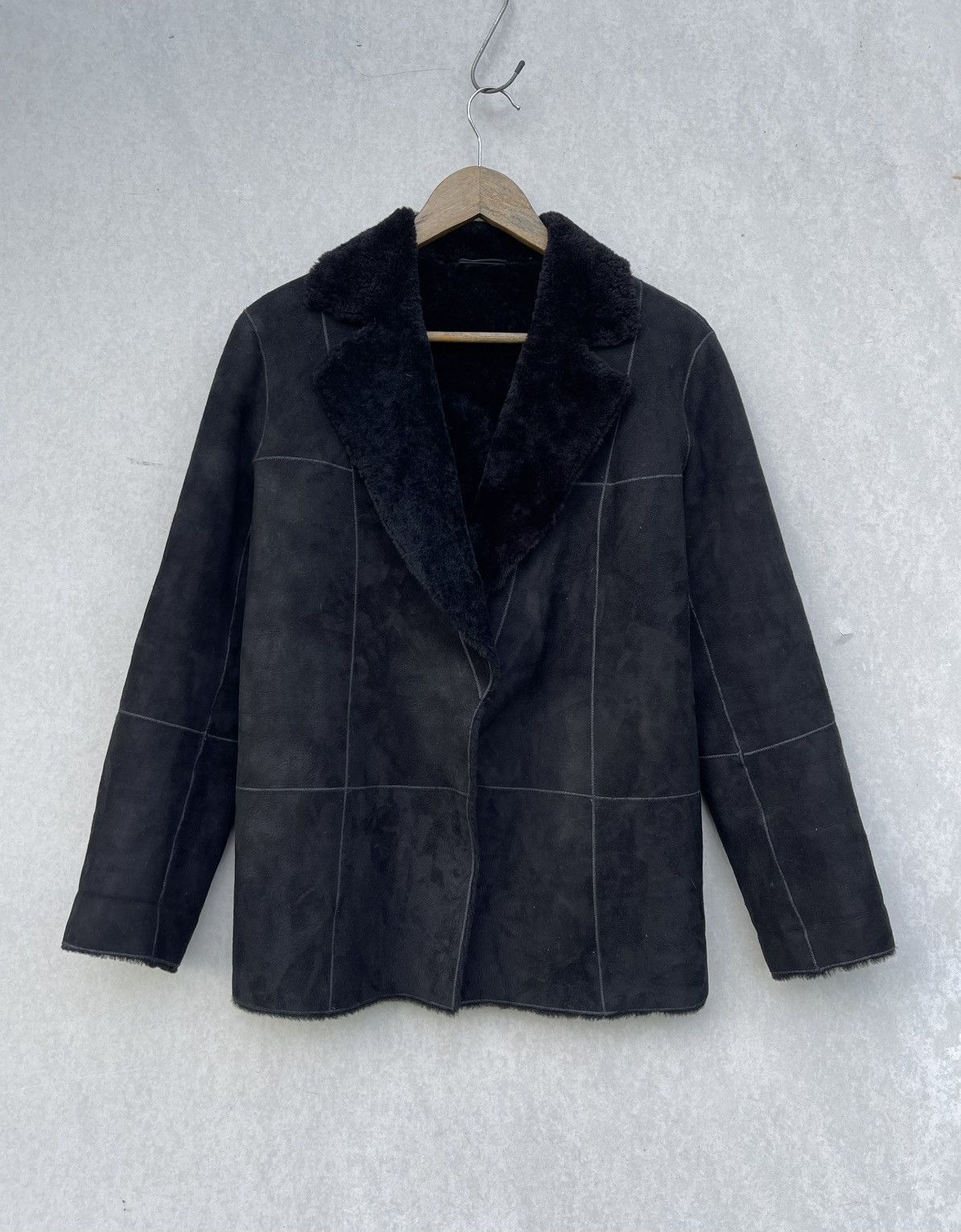 Loewe 🔥RARE🔥 LOEWE LAMBSKIN SHERLING LEATHER JACKET Size US S / EU 44-46 / 1 - 5 Thumbnail