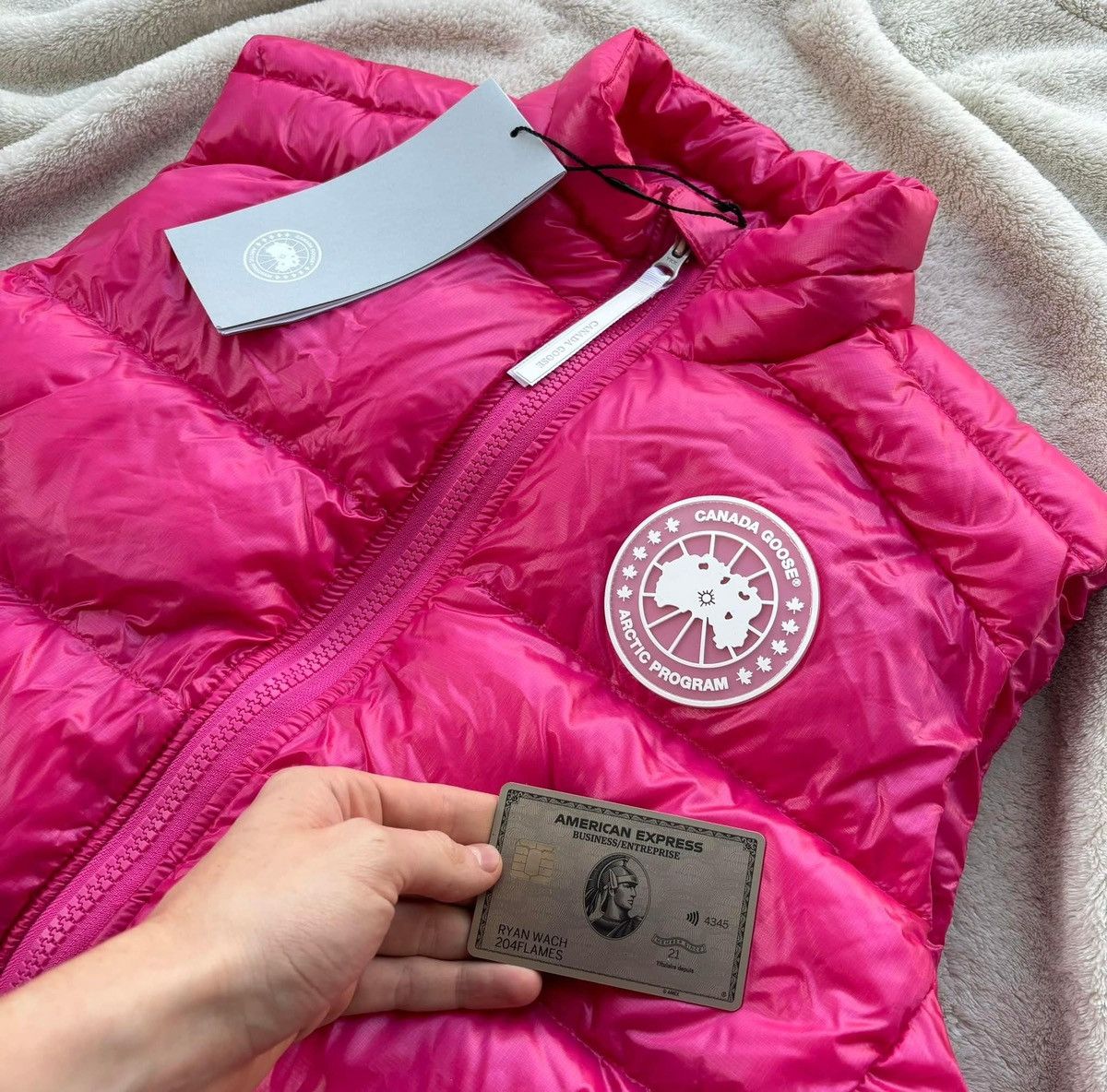Canada Goose Canada Goose Summit Pink Puffer Cypress Vest Size US M / EU 48-50 / 2 - 2 Thumbnail