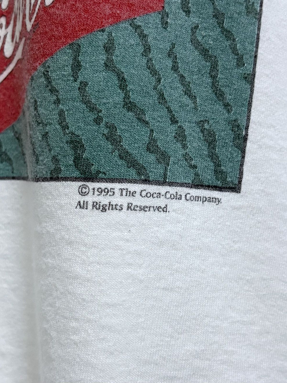 Vintage Vintage 90's Coca Cola - Sandwich Bacon Tomato Promo T-Shirt Size US M / EU 48-50 / 2 - 5 Thumbnail