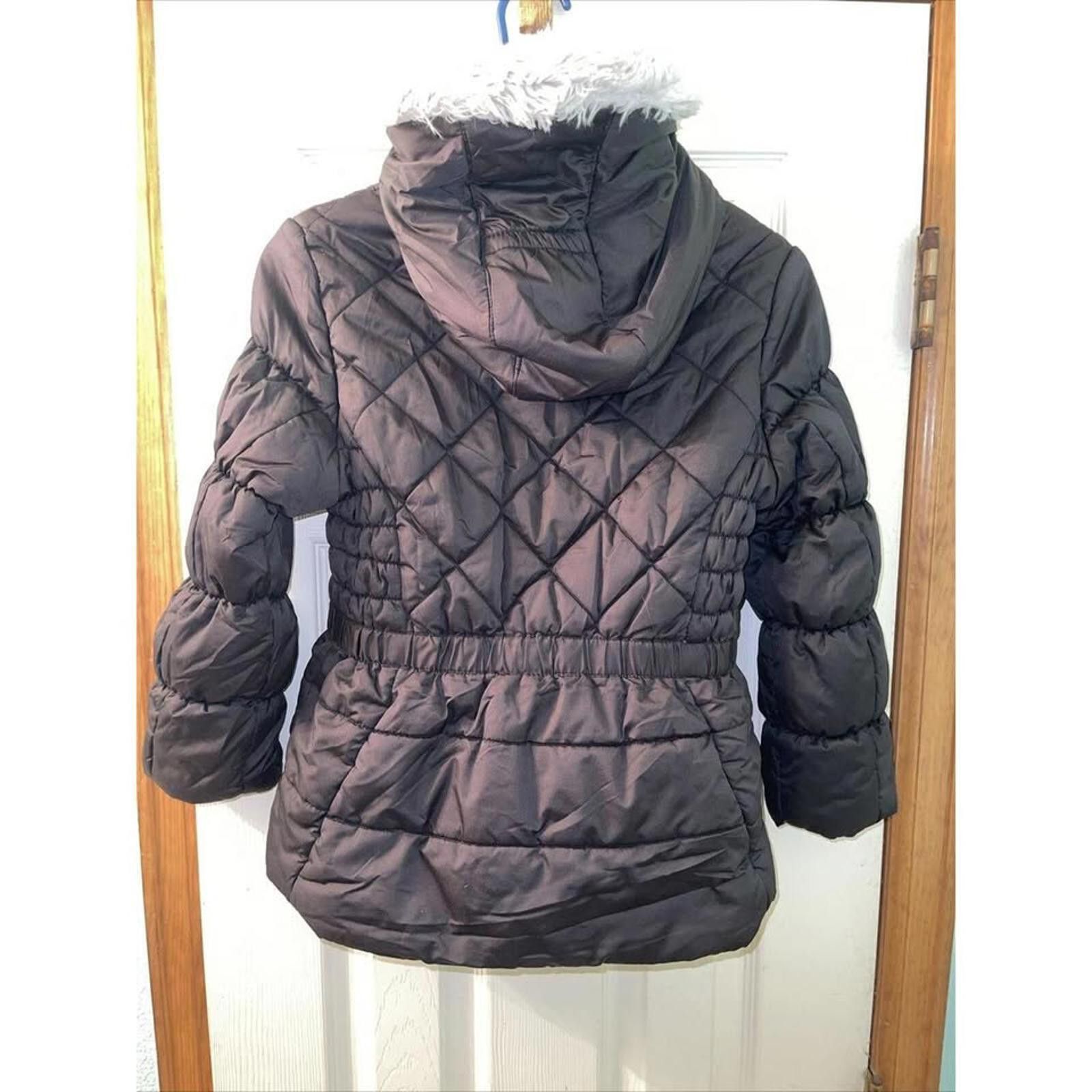 ZeroXposur Zero Xposur Women's Quilted Puffer Jacket w/ Faux Fur Hood Size S / US 4 / IT 40 - 5 Thumbnail