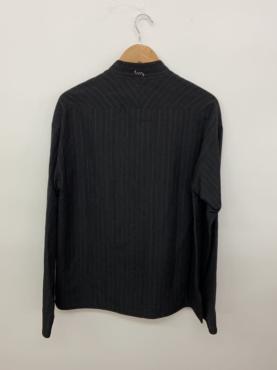 Visvim Black Wool 18ss Dharma Shirt Pinstripe Size US L / EU 52-54 / 3 - 2 Thumbnail
