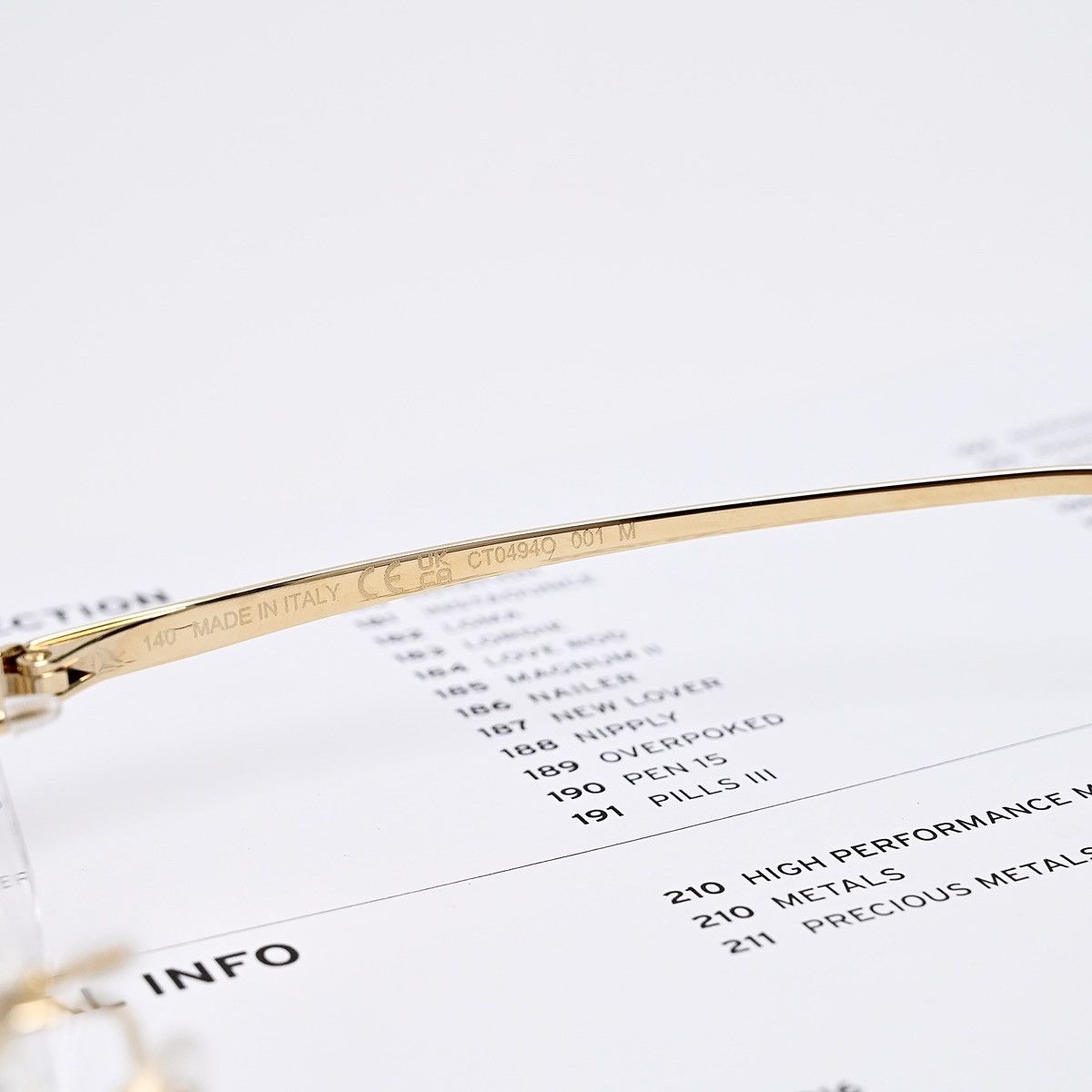 Cartier CARTIER CT0494O GLASSES Size ONE SIZE - 8 Thumbnail
