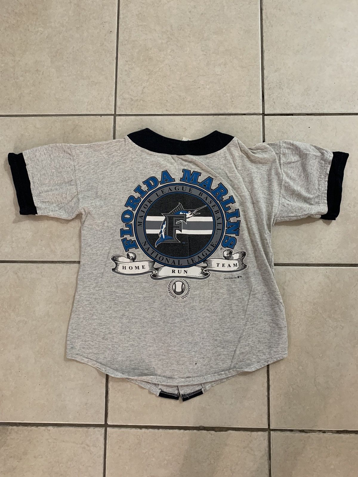 MLB × Vintage Vintage Artex 1993 Florida Marlins Jersey Size Medium Size US M / EU 48-50 / 2 - 1 Thumbnail