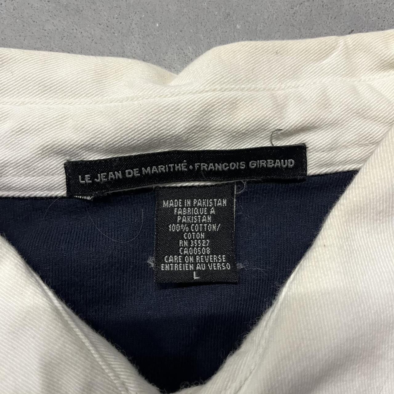 Marithe + Francois Girbaud Girbaud spellot polo with print and embroidery Size US L / EU 52-54 / 3 - 5 Thumbnail