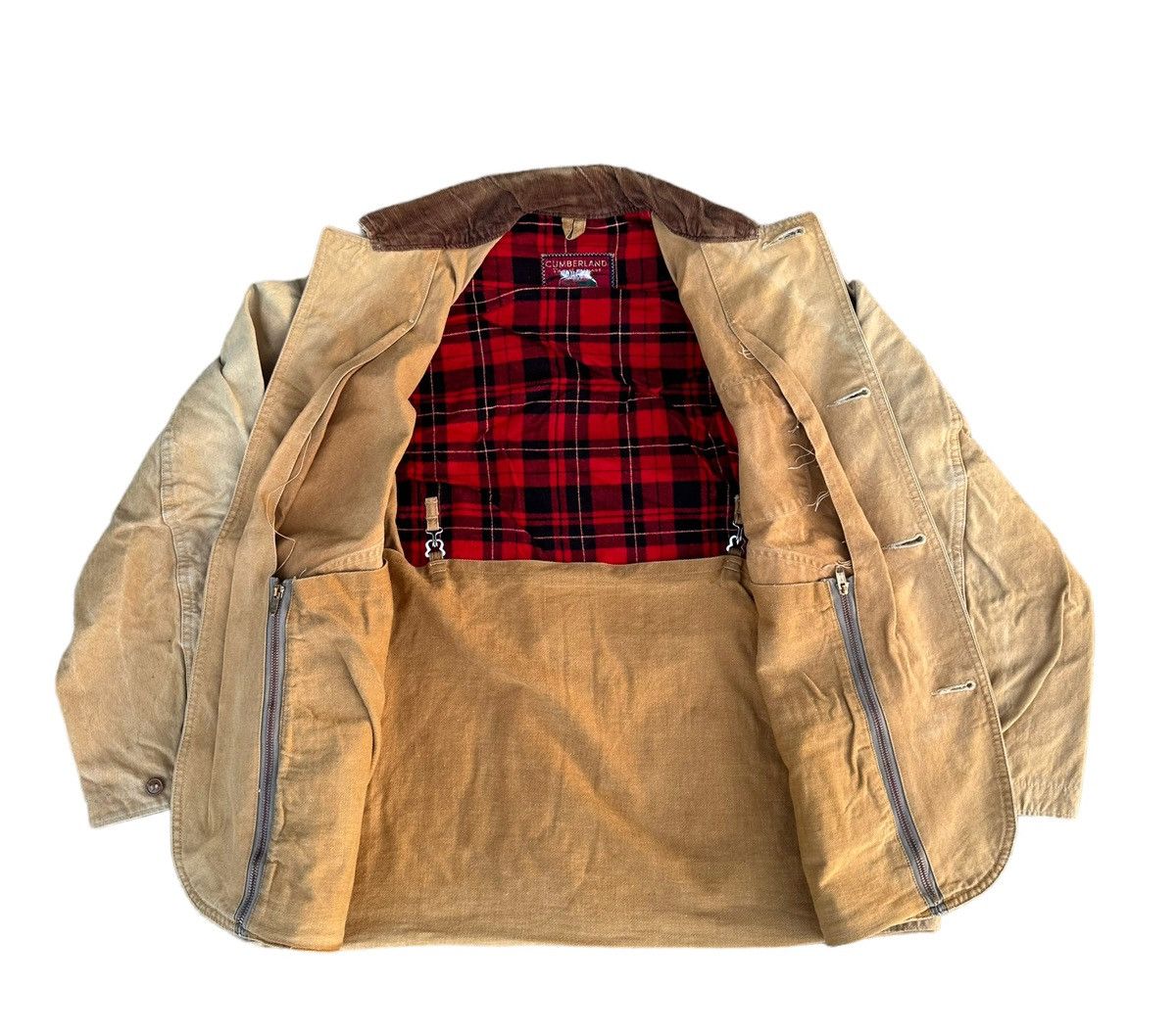 Sears Vintage 50s Sears hunting jacket zipp conmar Size US L / EU 52-54 / 3 - 7 Thumbnail