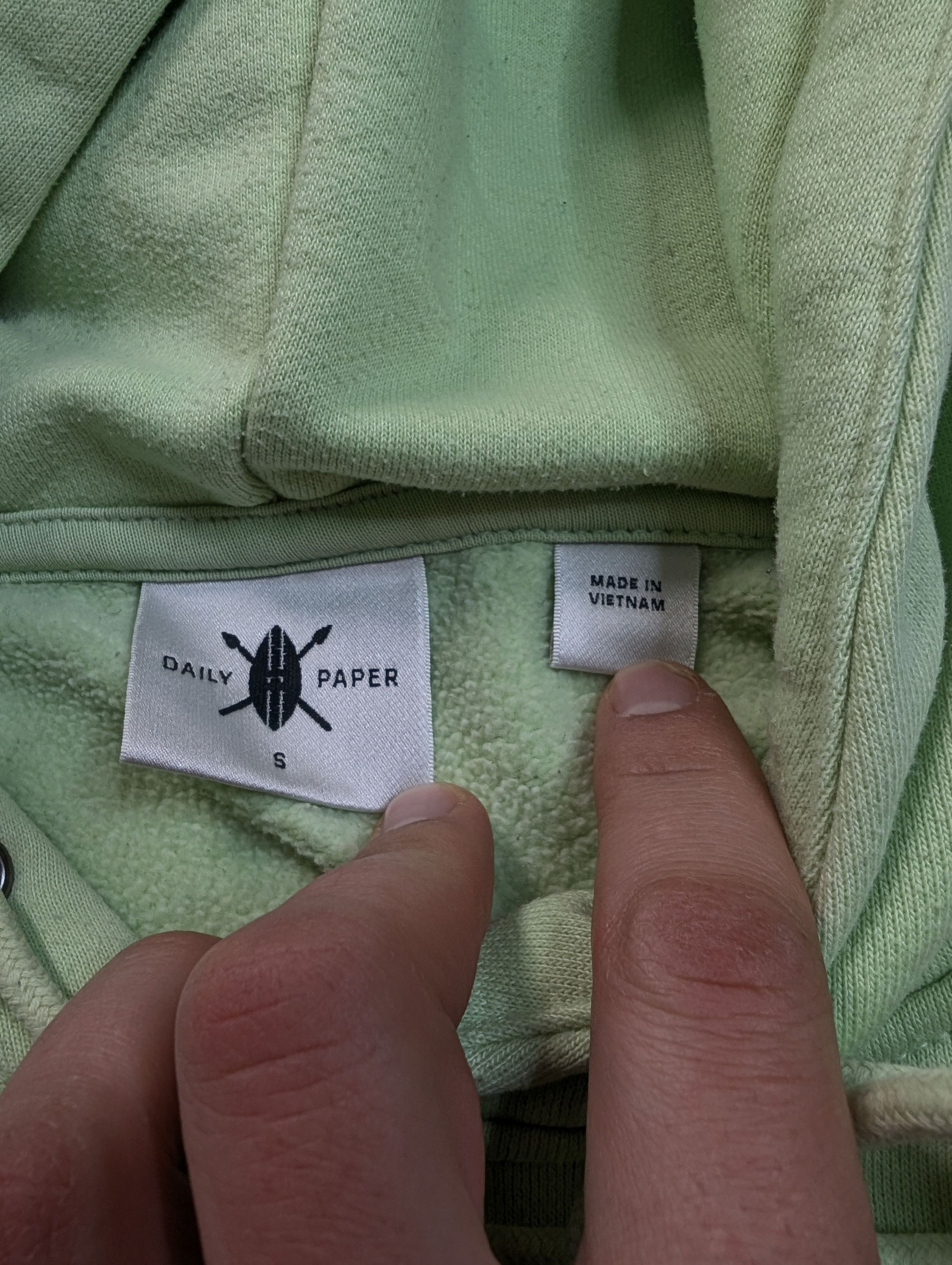 Daily Paper × Designer Daily paper mint venturing through a new world hoodie Size US S / EU 44-46 / 1 - 3 Thumbnail