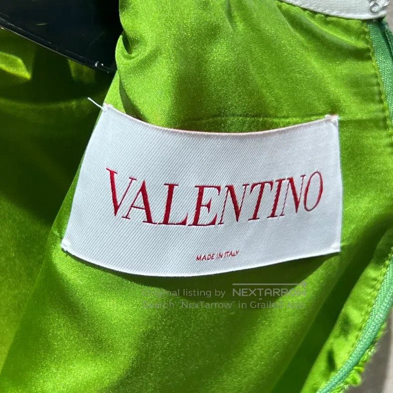 Valentino Valentino Green tweed dress Size XS / US 0-2 / IT 36-38 - 3 Thumbnail