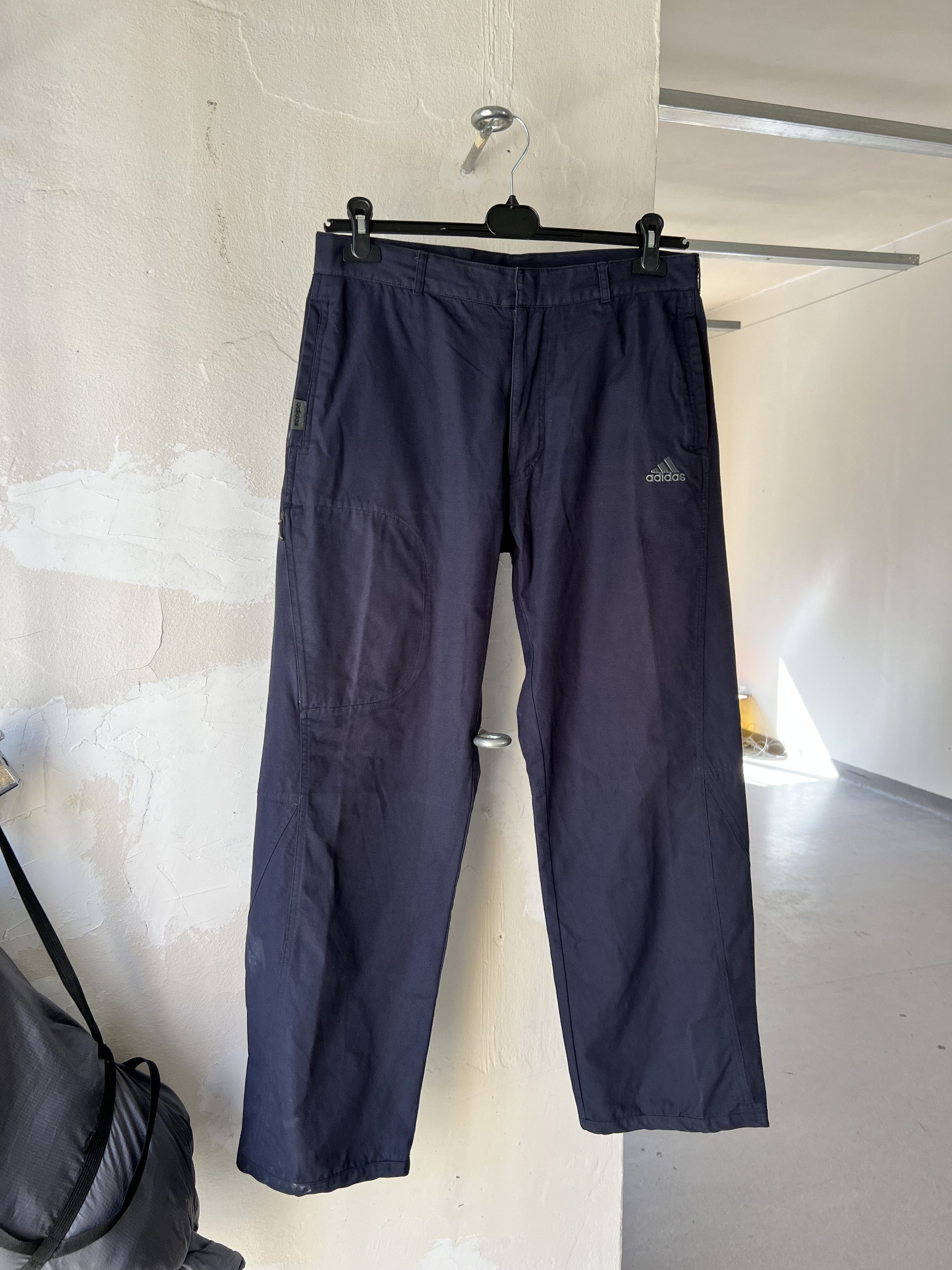Adidas Adidas Vintage Heavy Cotton Cargo Pants 1990s Size US 32 / EU 48 - 1 Thumbnail