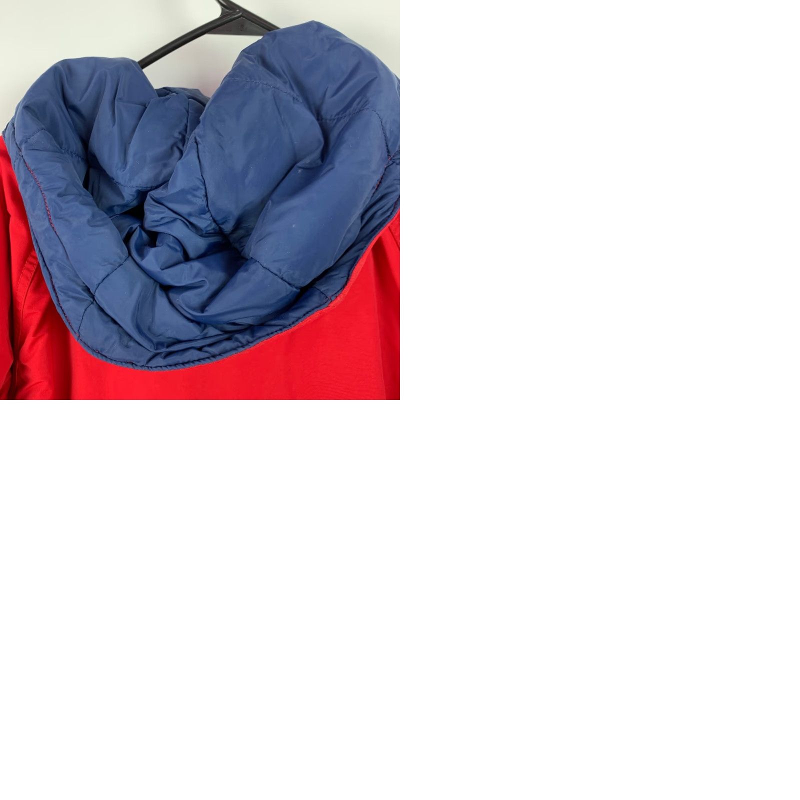 Vintage VINTAGE LL Bean Baxter State Parka Jacket 2XL Mens Red Blue Full Zip Nylon Coat Big & Tall Size US XXL / EU 58 / 5 - 9 Thumbnail