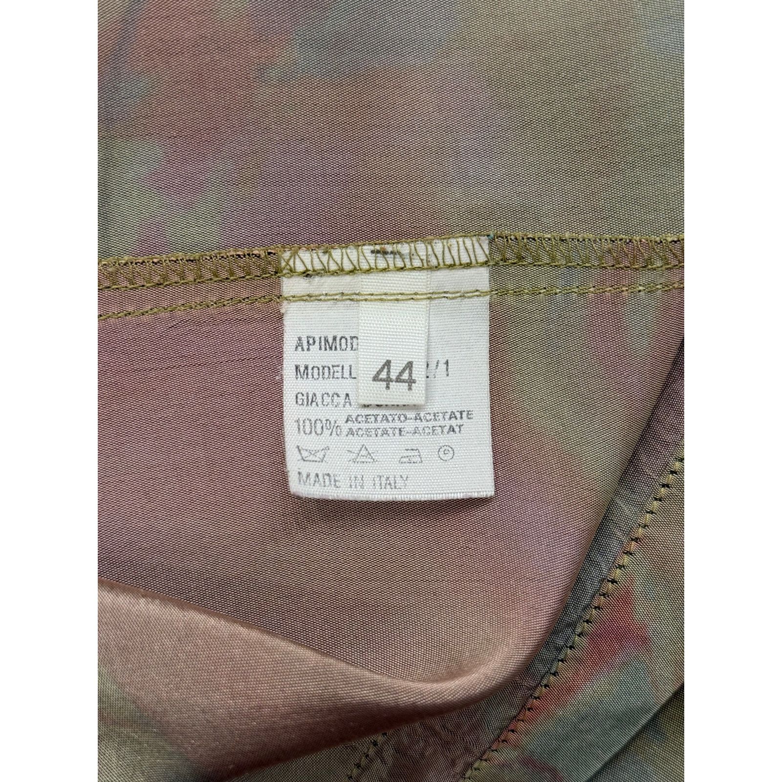 Giorgio Armani 1990s Emporio Armani iridescent camo coat Size M / US 6-8 / IT 42-44 - 8 Thumbnail