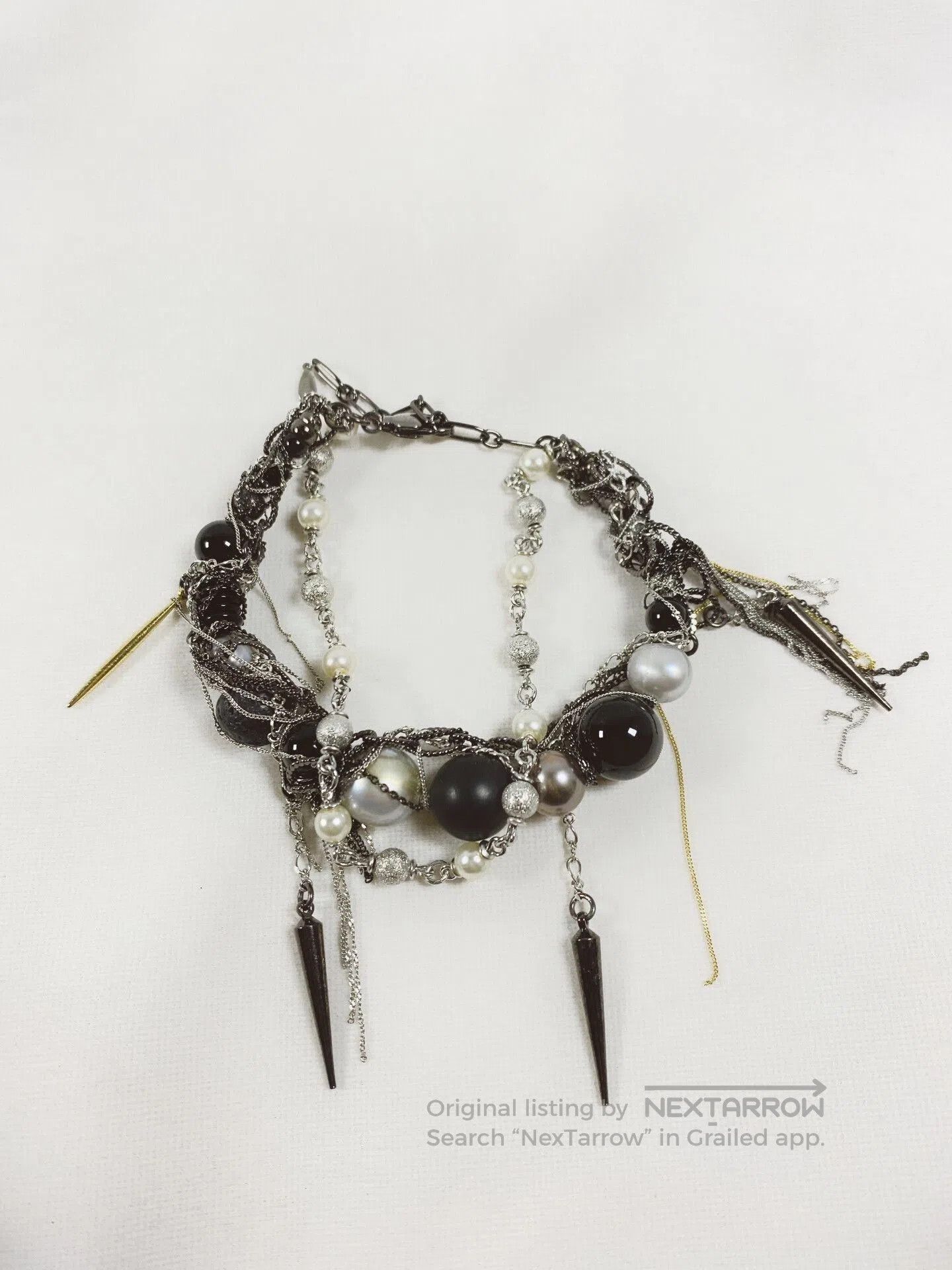 Gunda Gunda Beaded Tassel Adjustable Bracelet. Size ONE SIZE - 3 Thumbnail