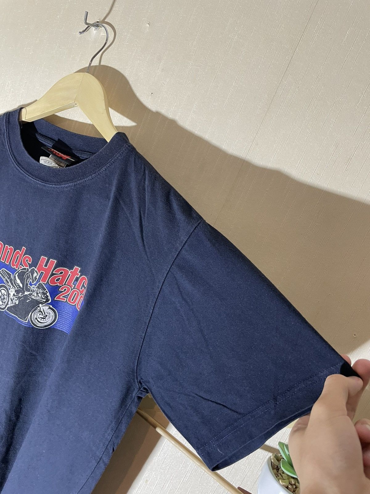 Vintage Superbike brand hatch racing vintage T shirt 90s Size US M / EU 48-50 / 2 - 13 Thumbnail