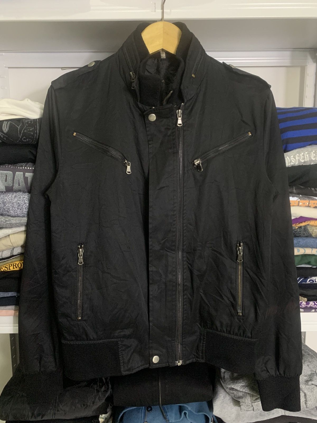 Vintage Paris style riders Jacket