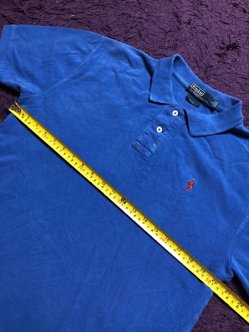 Polo Ralph Lauren Vintage Polo Ralph Lauren Custom Fit Polo Size L Size US L / EU 52-54 / 3 - 9 Thumbnail