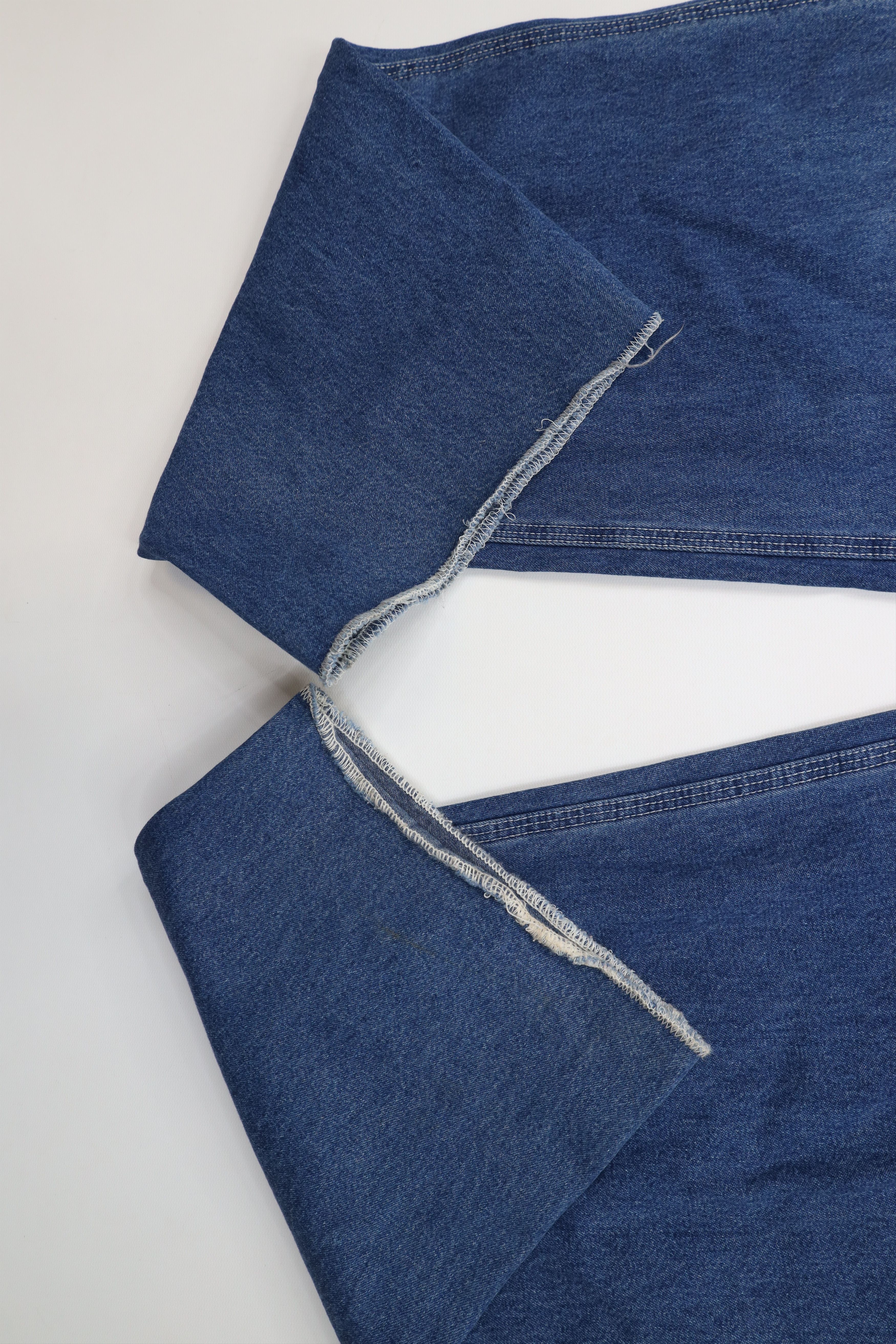 Dickies Vintage 90s Dickies Spell Wide Leg Dungaree Jeans Blue USA Size US 44 / EU 60 - 5 Thumbnail