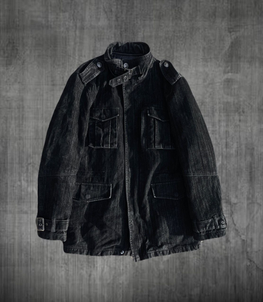 If Six Was Nine 2000s Japanese archive Multi Gimmic Belted Jacket Y2K Vkei Size US S / EU 44-46 / 1 - 1 Thumbnail