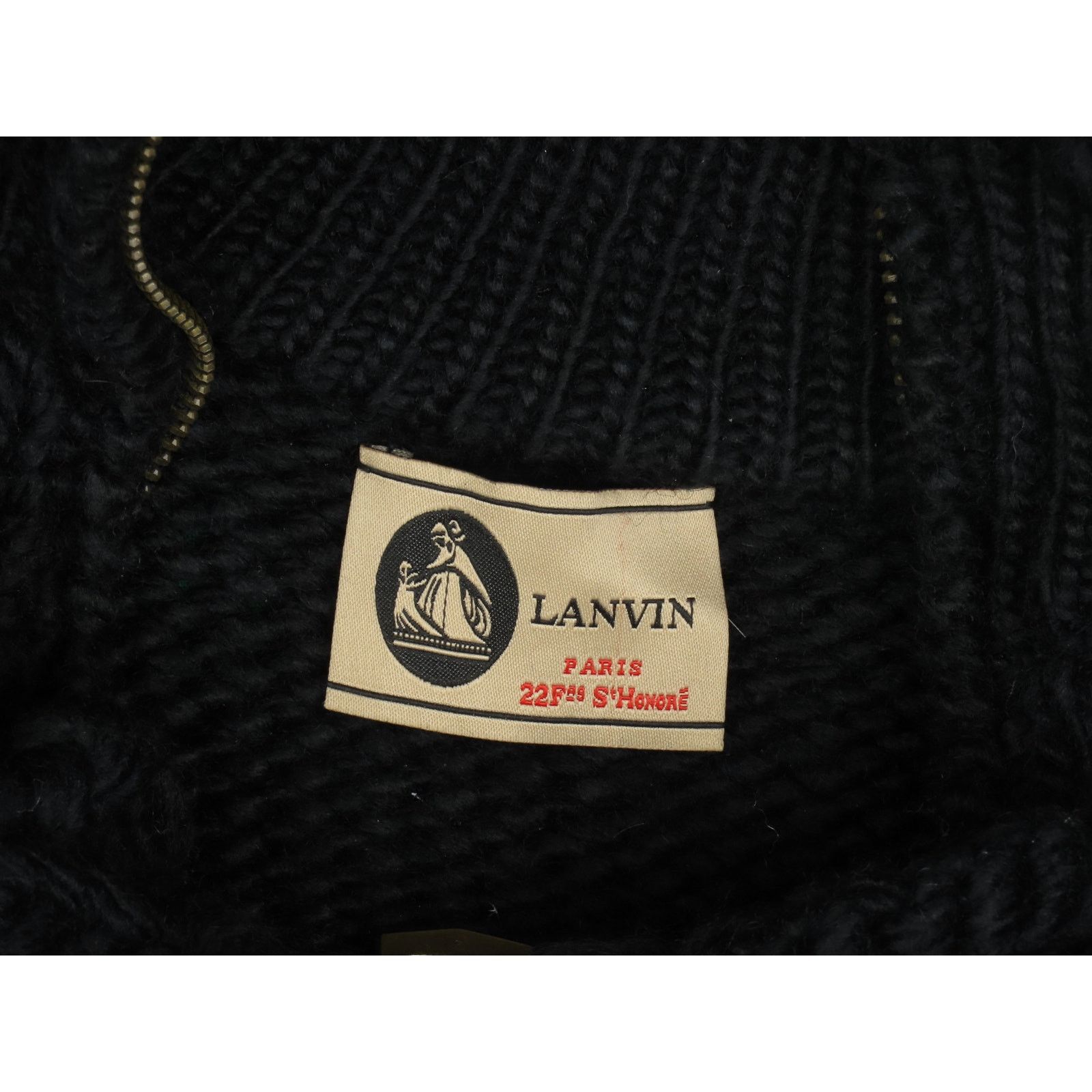 Other Lanvin Sweater Vest Extra Small XS Zip Closure Fringe Size XS / US 0-2 / IT 36-38 - 4 Thumbnail