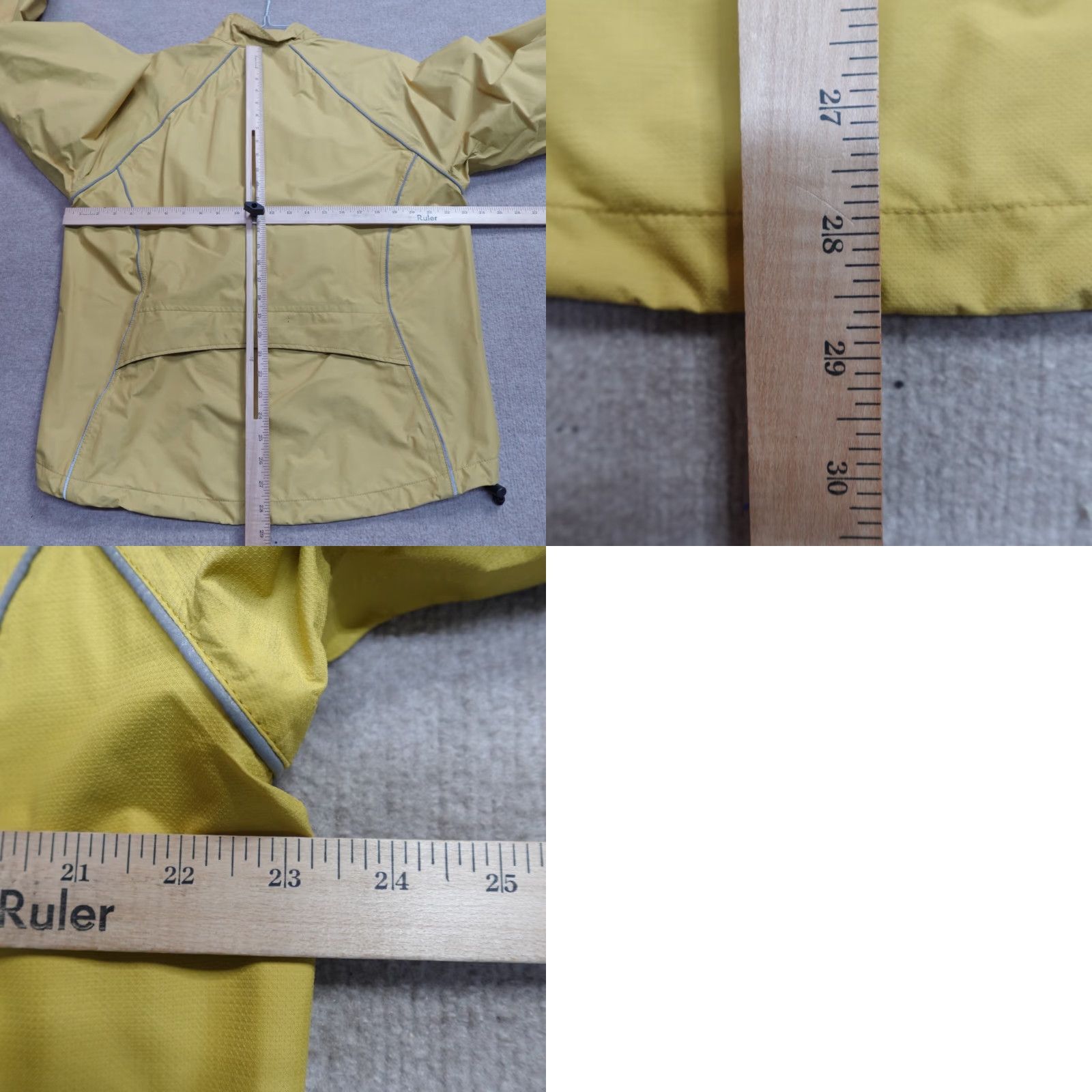 Vintage Lafuma Jacket L Yellow Full Zip Gore-Tex Paclite Windbreaker Race Jacket Men Casual Activewear Size US L / EU 52-54 / 3 - 8 Thumbnail