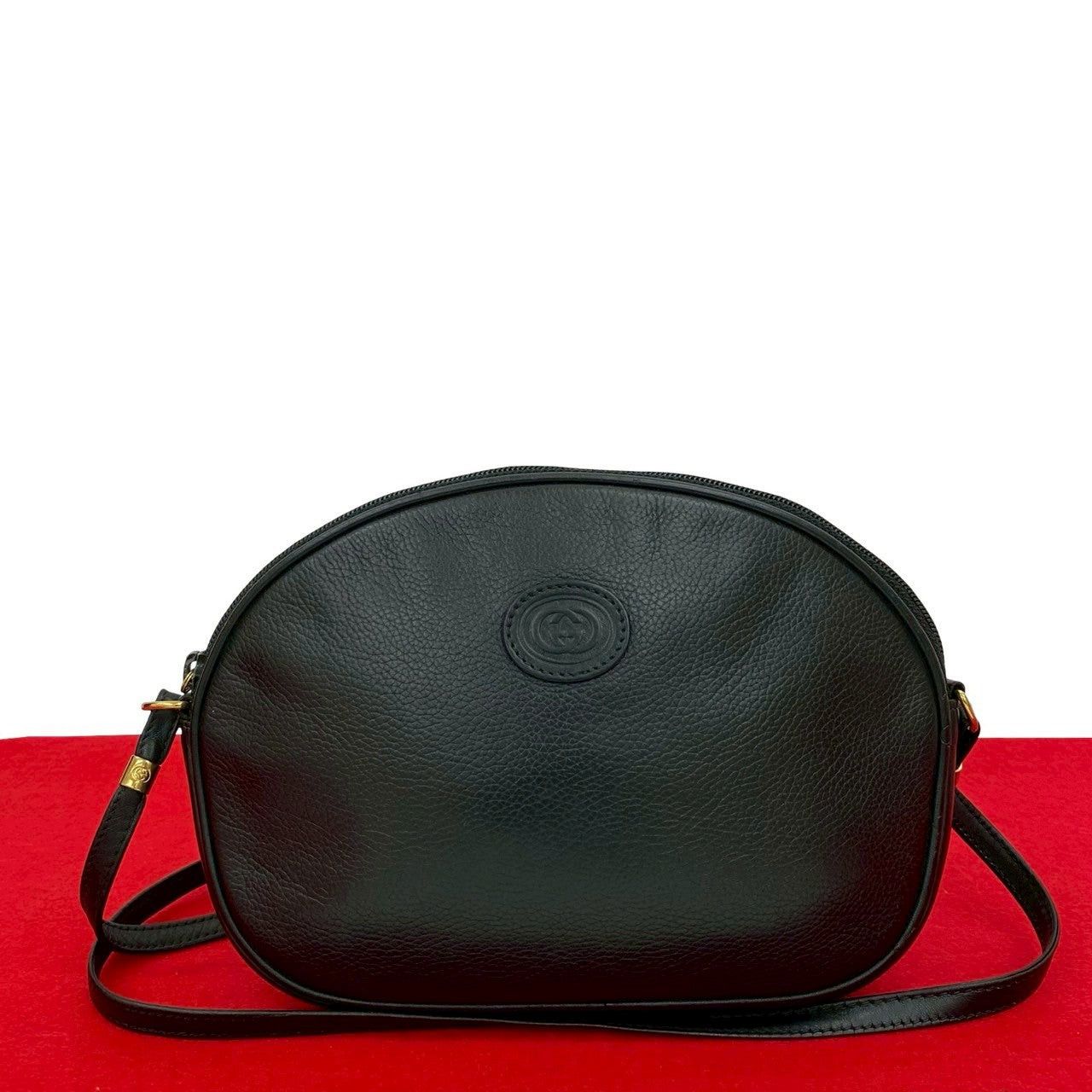 Gucci Gucci Shoulder Bag Black Leather Size ONE SIZE - 1 Thumbnail