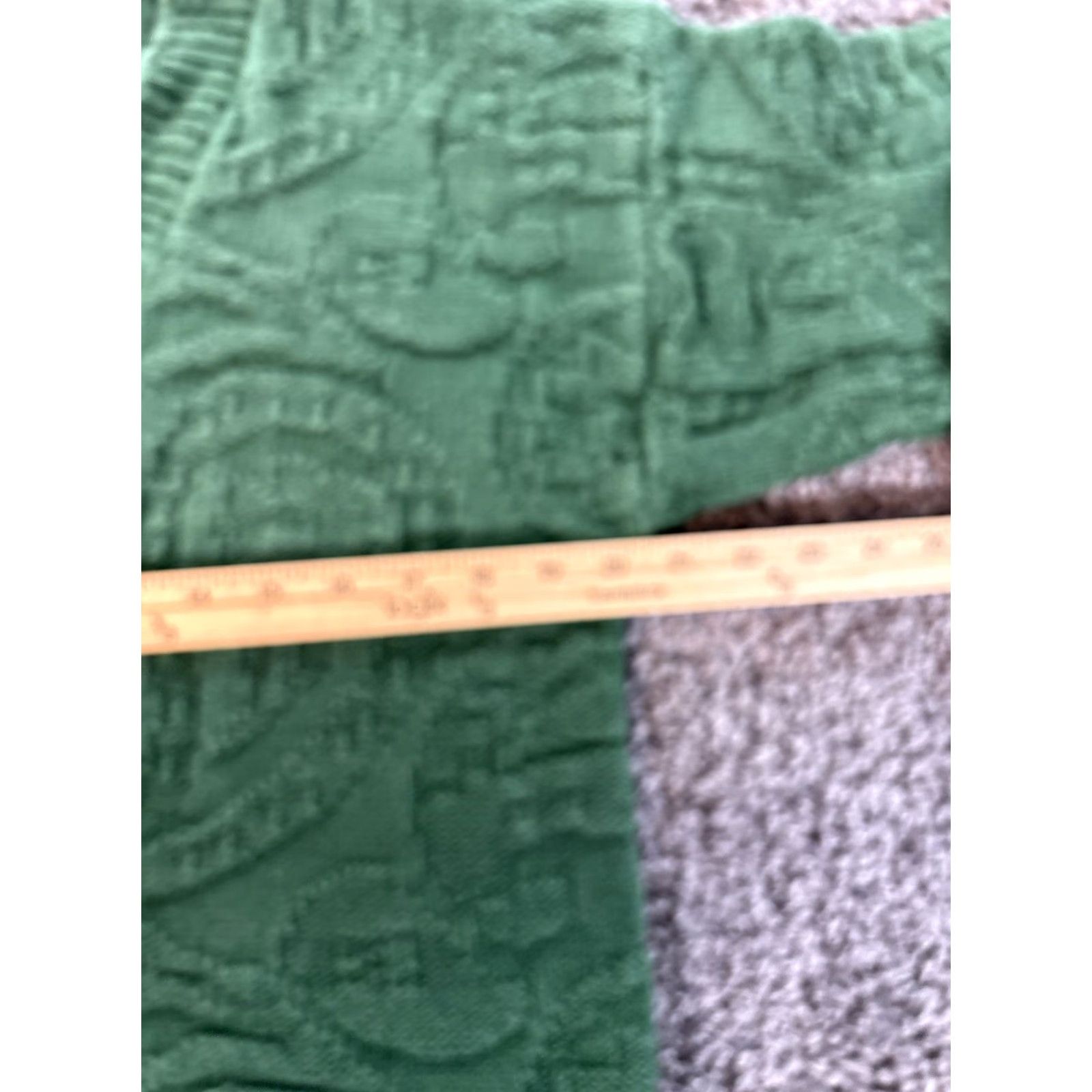 Gap VINTAGE Gap Sweater Womens L V-Neck Green Chunky Knit Fisherman Cotton 90s Mens Womens Girls Size L / US 10 / IT 46 - 3 Thumbnail