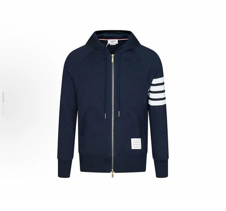Thom Browne Thom Browne Zippered hoodie Size US L / EU 52-54 / 3 - 1 Thumbnail