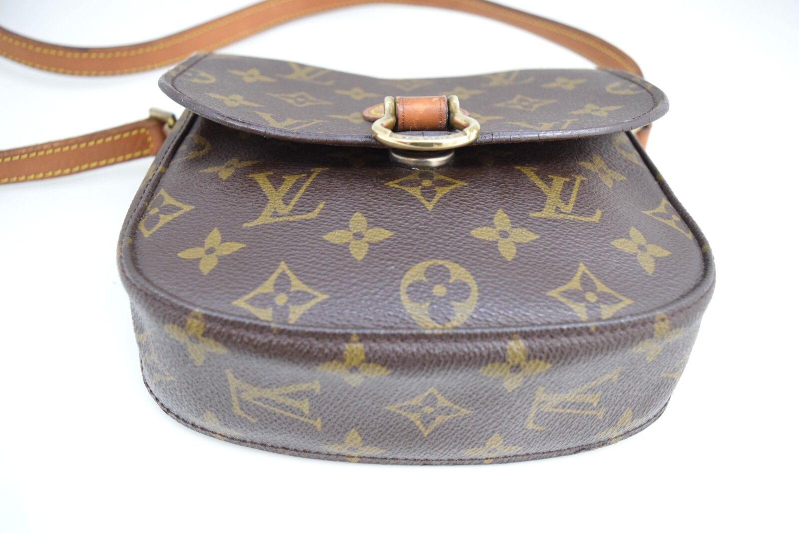 Louis Vuitton LV Saint Cloud PM Crossbody Bag Monogram M51244 Size ONE SIZE - 5 Thumbnail