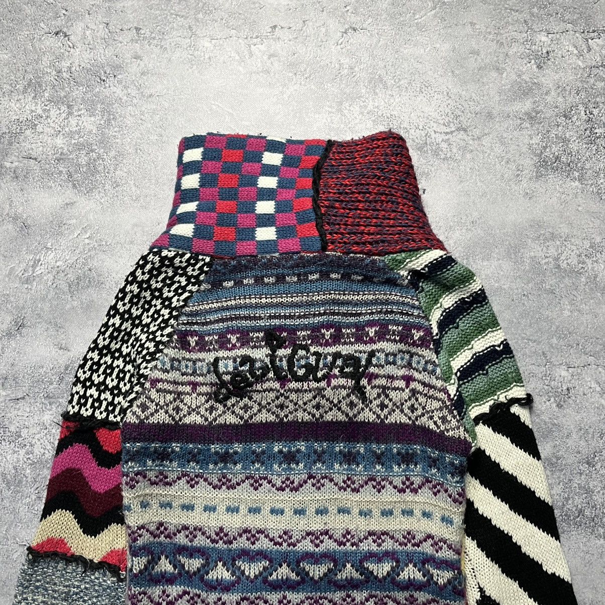 Desigual Vintage Desigual Patchwork Knitted Cardigan Sweater Coogi Size M / US 6-8 / IT 42-44 - 11 Thumbnail