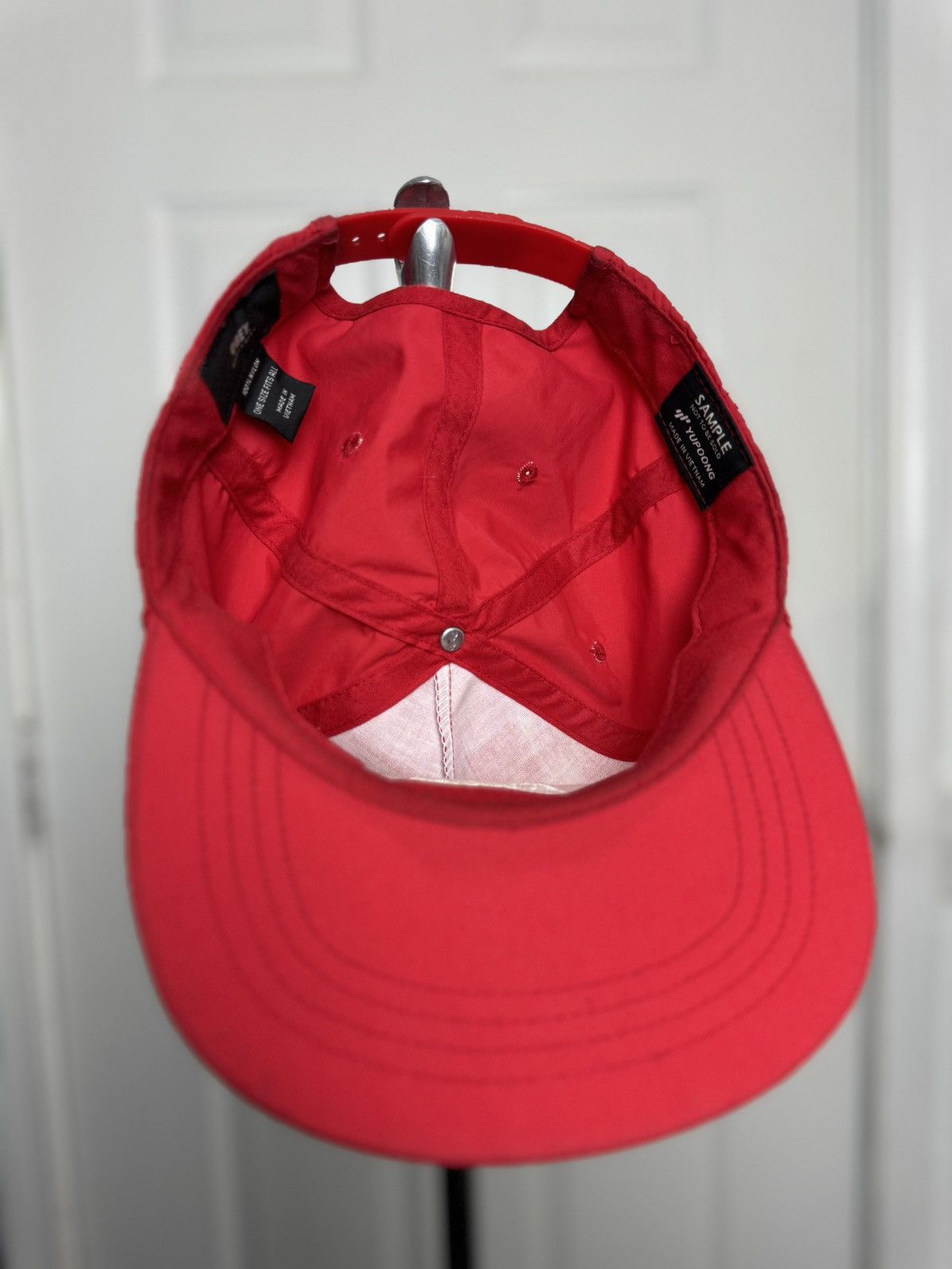Obey Obey Propaganda Red 5-Panel Cap - Rare Sample Size ONE SIZE - 7 Thumbnail