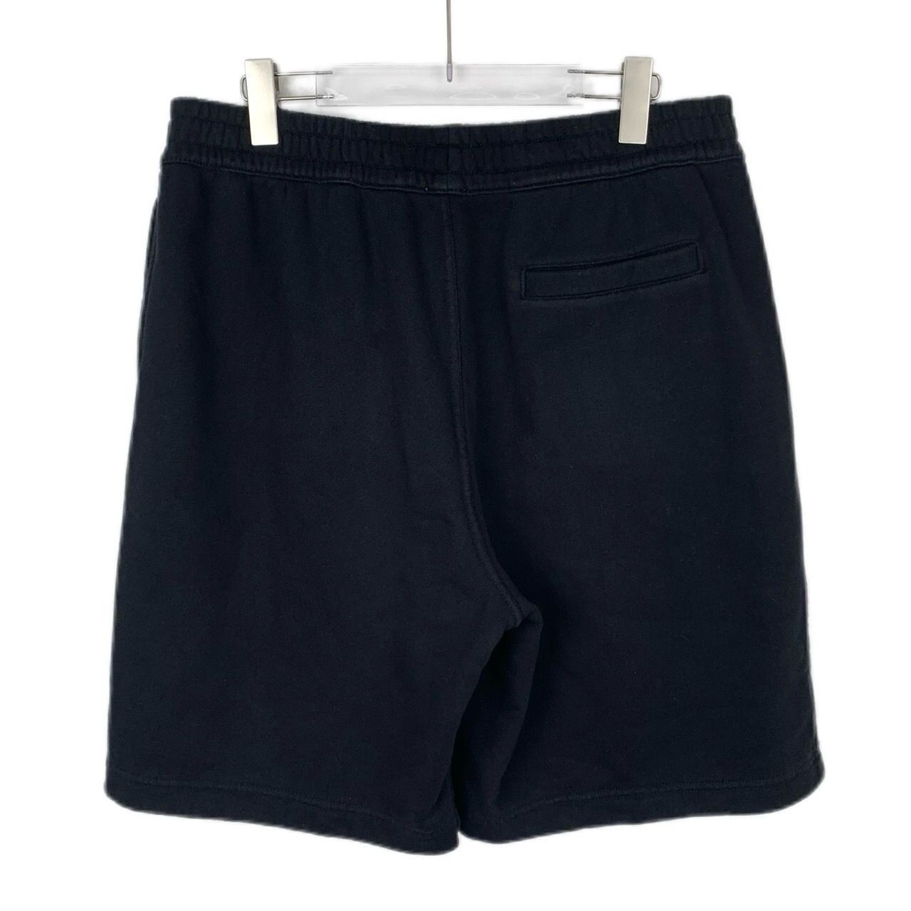 Burberry Burberry Embroidered Badge Black Elastic Waist Shorts (Size Size 32" / US 10 / IT 46 - 8 Thumbnail