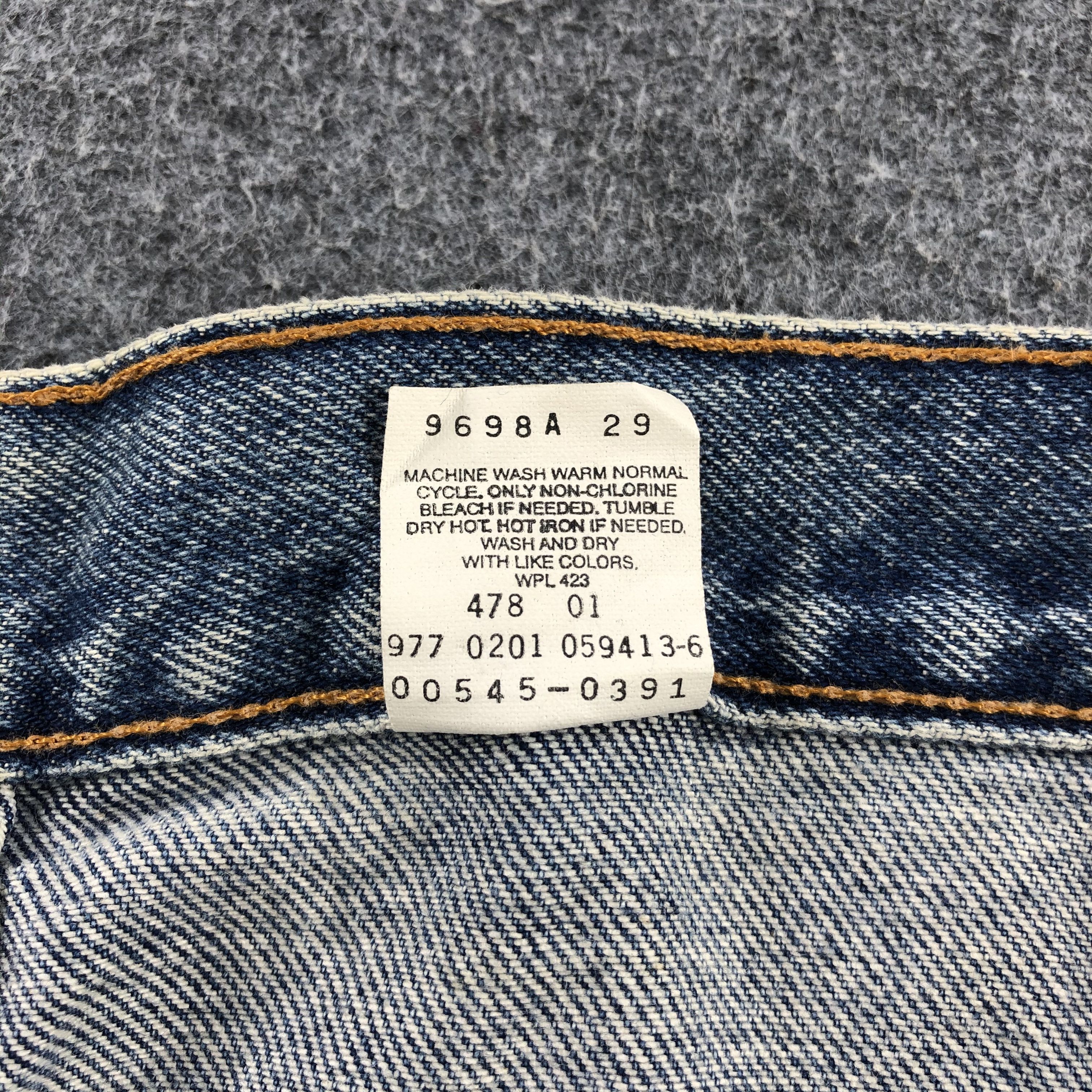 Levi's Faded Blue Vintage Levis 545 Jeans Baggy Denim-J1094 Size US 40 / EU 56 - 11 Thumbnail