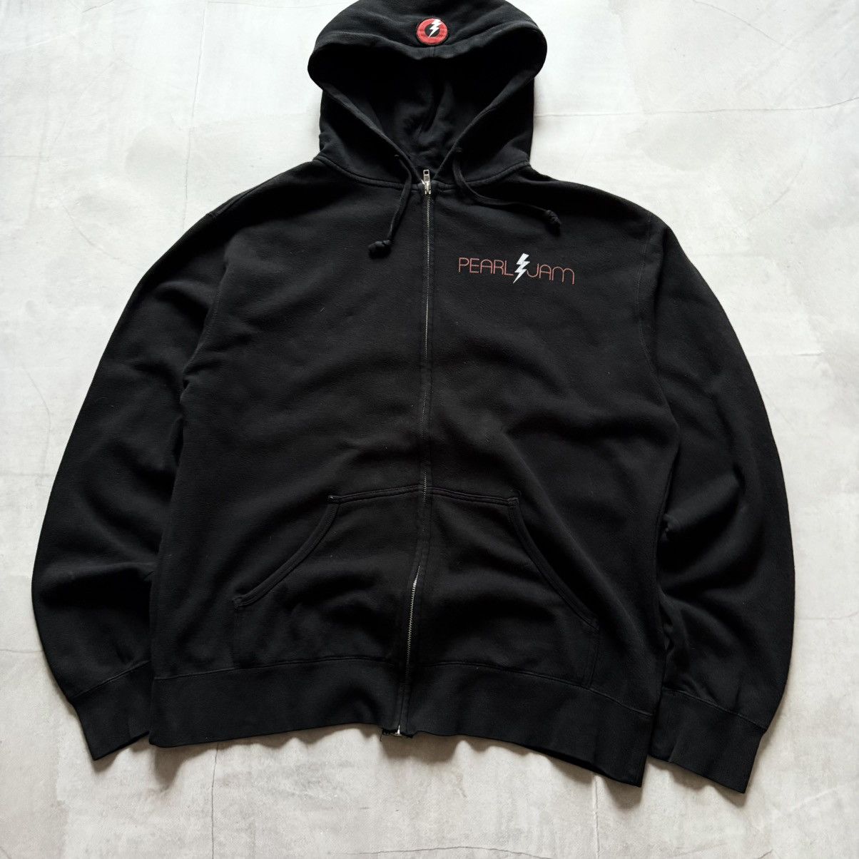 Band Tees Rare Pearl Jam Small Logo Band Vintage Zip Hoodie Size US XL / EU 56 / 4 - 2 Thumbnail