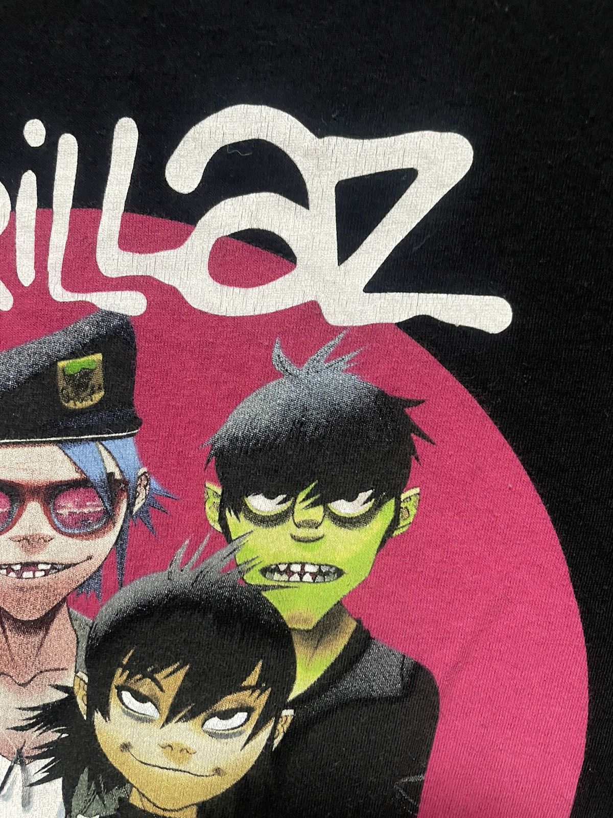Band Tees Vintage Gorillaz Promo Album Graphic T-Shirt Y2K Band Tee Size US M / EU 48-50 / 2 - 4 Thumbnail