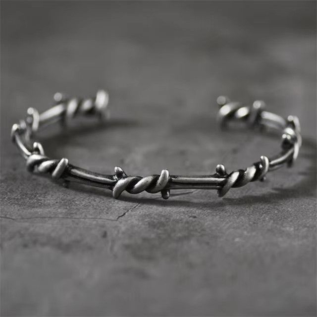 Other Silver Color Thorns Bracelet Size ONE SIZE - 3 Thumbnail