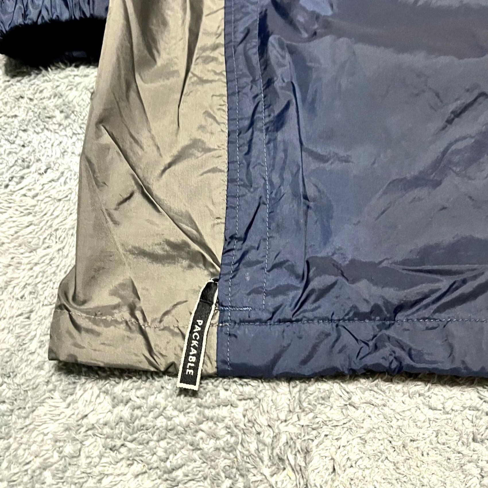 Vintage Columbia Jacket Windbreaker Blue Coat Nylon Rain Hooded Mens XXL Vented Modern2XL Size US XXL / EU 58 / 5 - 3 Thumbnail