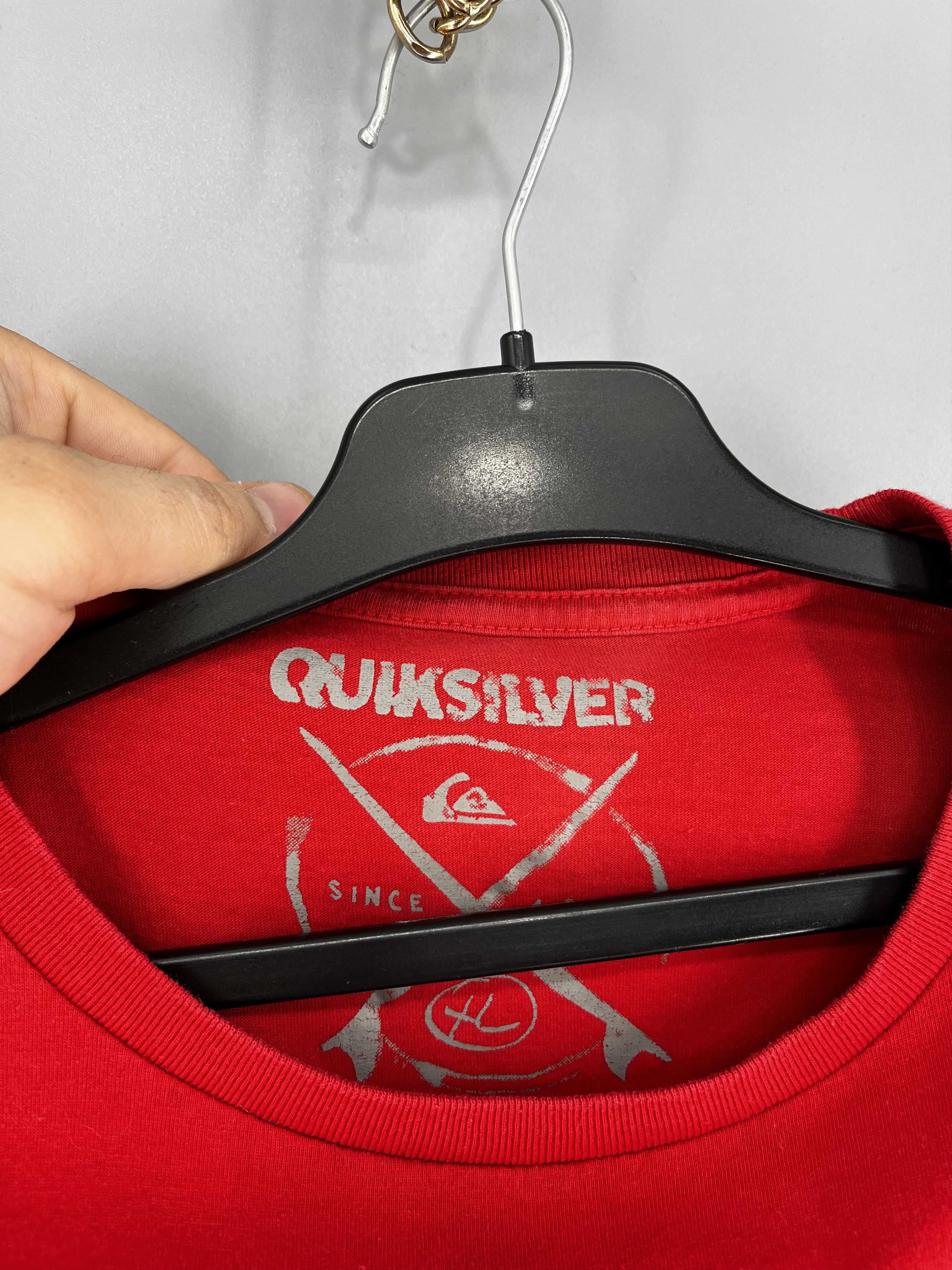Quiksilver Vintage Quiksilver T-Shirt Medium Red Surf Skateboard y2k Size US XL / EU 56 / 4 - 7 Thumbnail