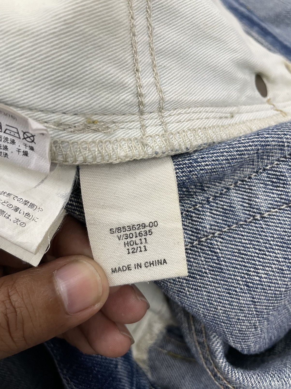 Gap Gap 1969 Regular Fit Straight Jeans Pant Size US 28 / EU 44 - 16 Thumbnail