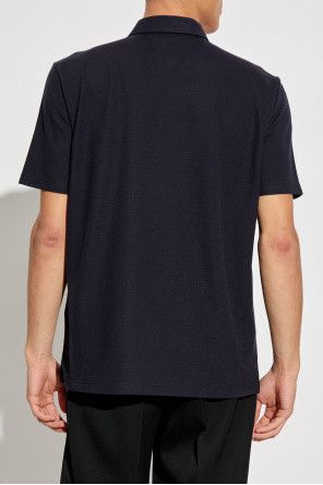 Bottega Veneta o1bcso1str0426 Light Cotton Piquet Polo Shirt in Navy Size US S / EU 44-46 / 1 - 4 Thumbnail