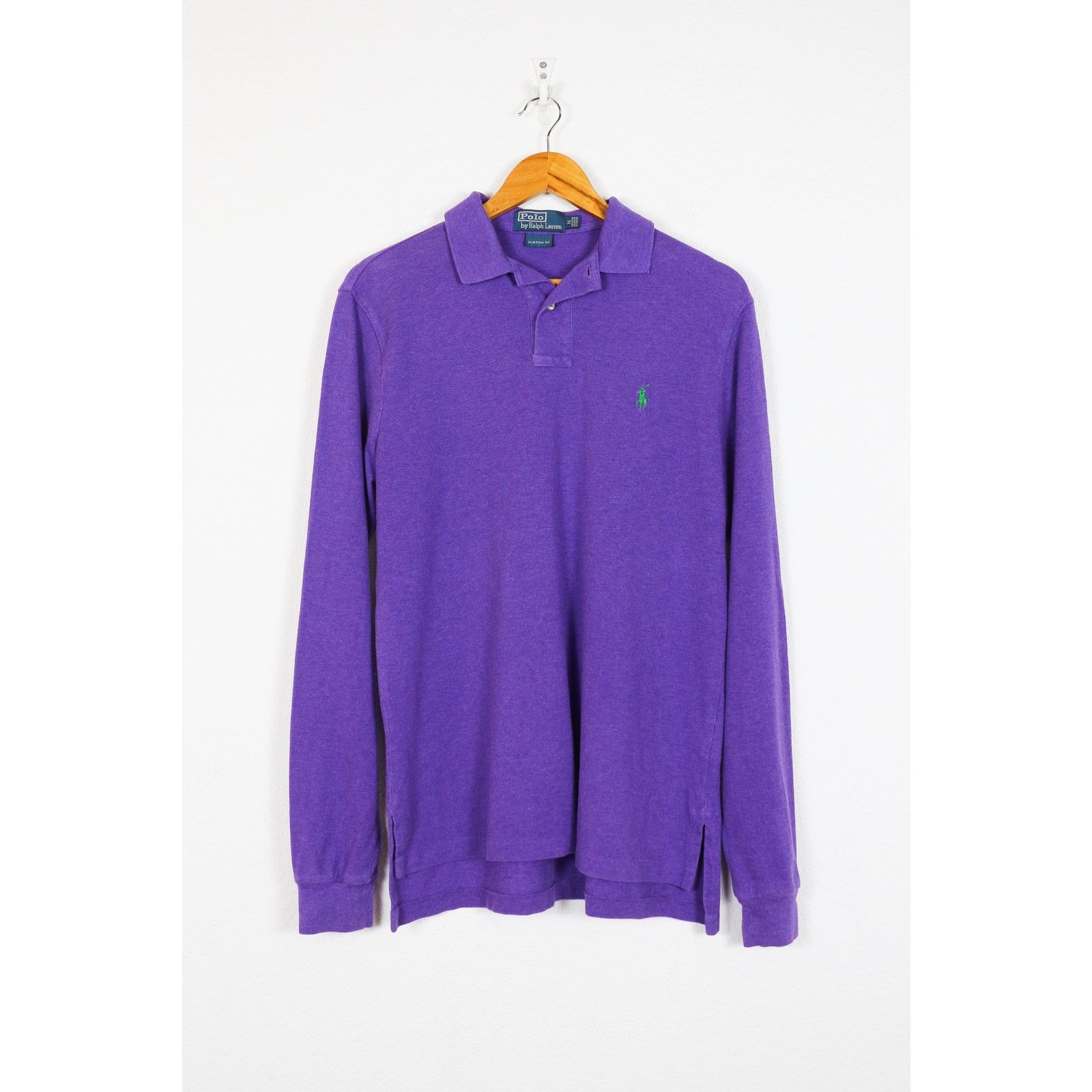 Rugby Ralph Lauren Vintage Polo Ralph Lauren Pony Logo Rugby Shirt Purple M Y2K Size US M / EU 48-50 / 2 - 1 Thumbnail