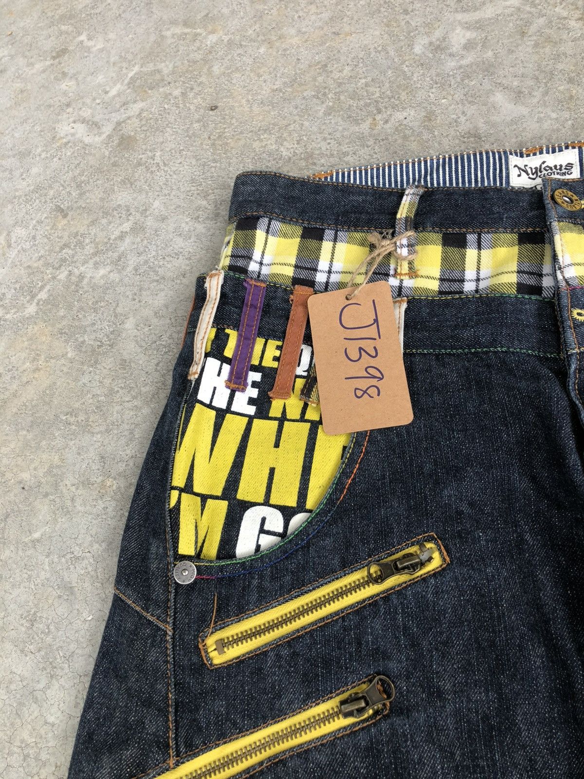 Hysteric Glamour Nylaus Double Waist Distressed Jeans Size US 32 / EU 48 - 15 Thumbnail