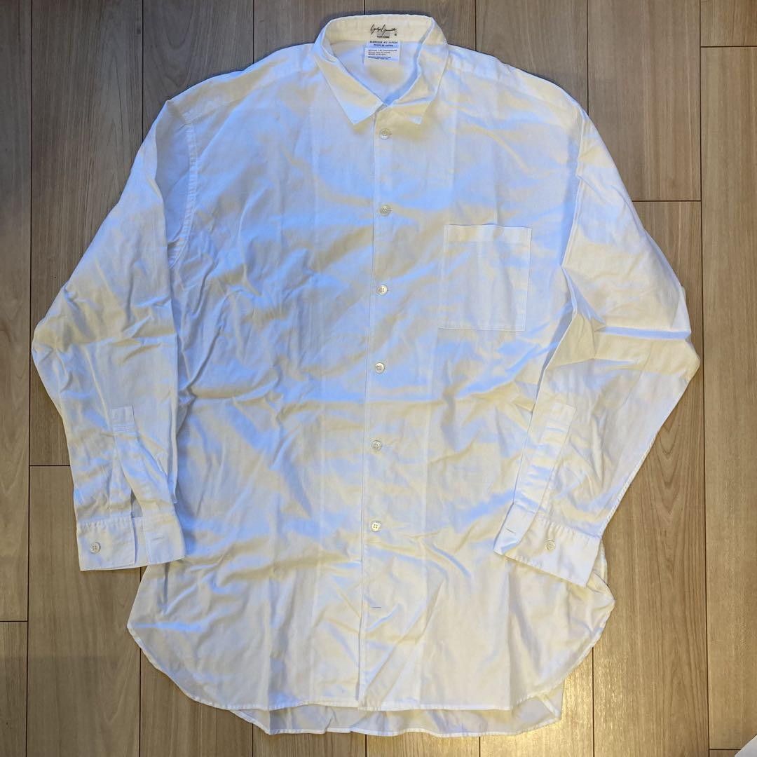 Yohji Yamamoto Yohji Yamamoto Homme Initial Big Broad Shirt Size US M / EU 48-50 / 2 - 1 Thumbnail