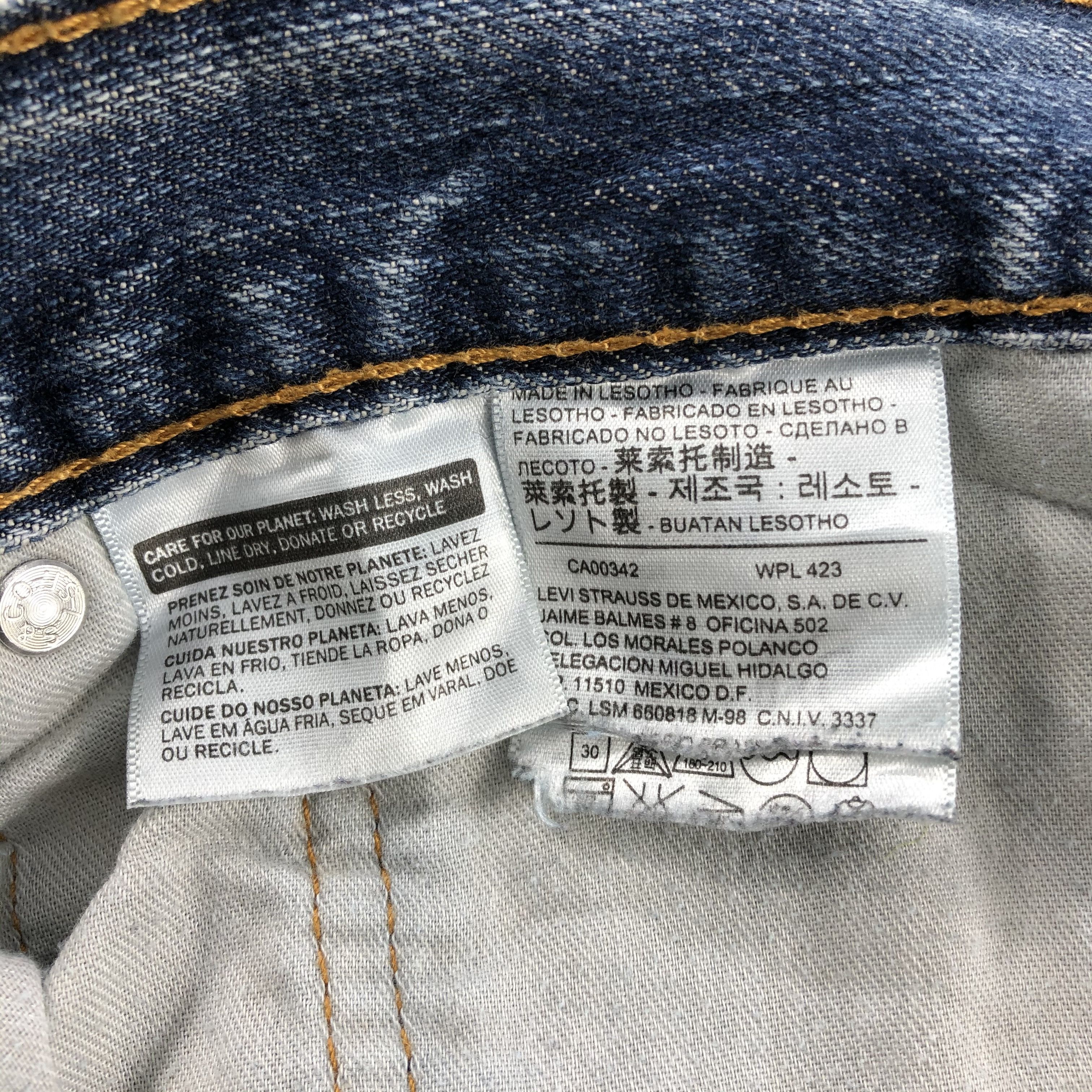 Levi's Vintage Levis 505 Earth Tone Jeans-J2077 Size US 36 / EU 52 - 14 Thumbnail