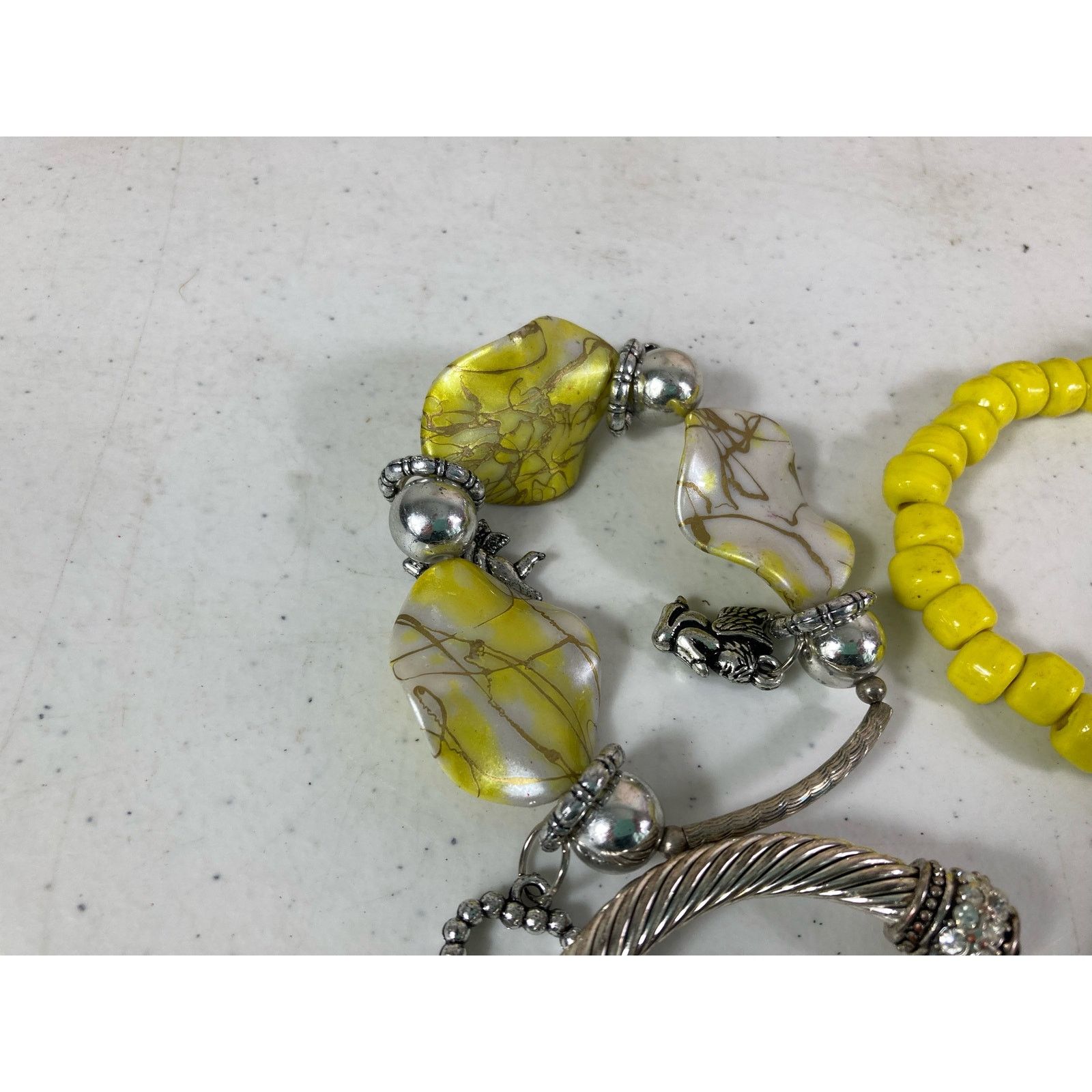 Other Yellow Charm Bracelet & Necklace Lot Stylish Set Vibrant Size ONE SIZE - 6 Thumbnail