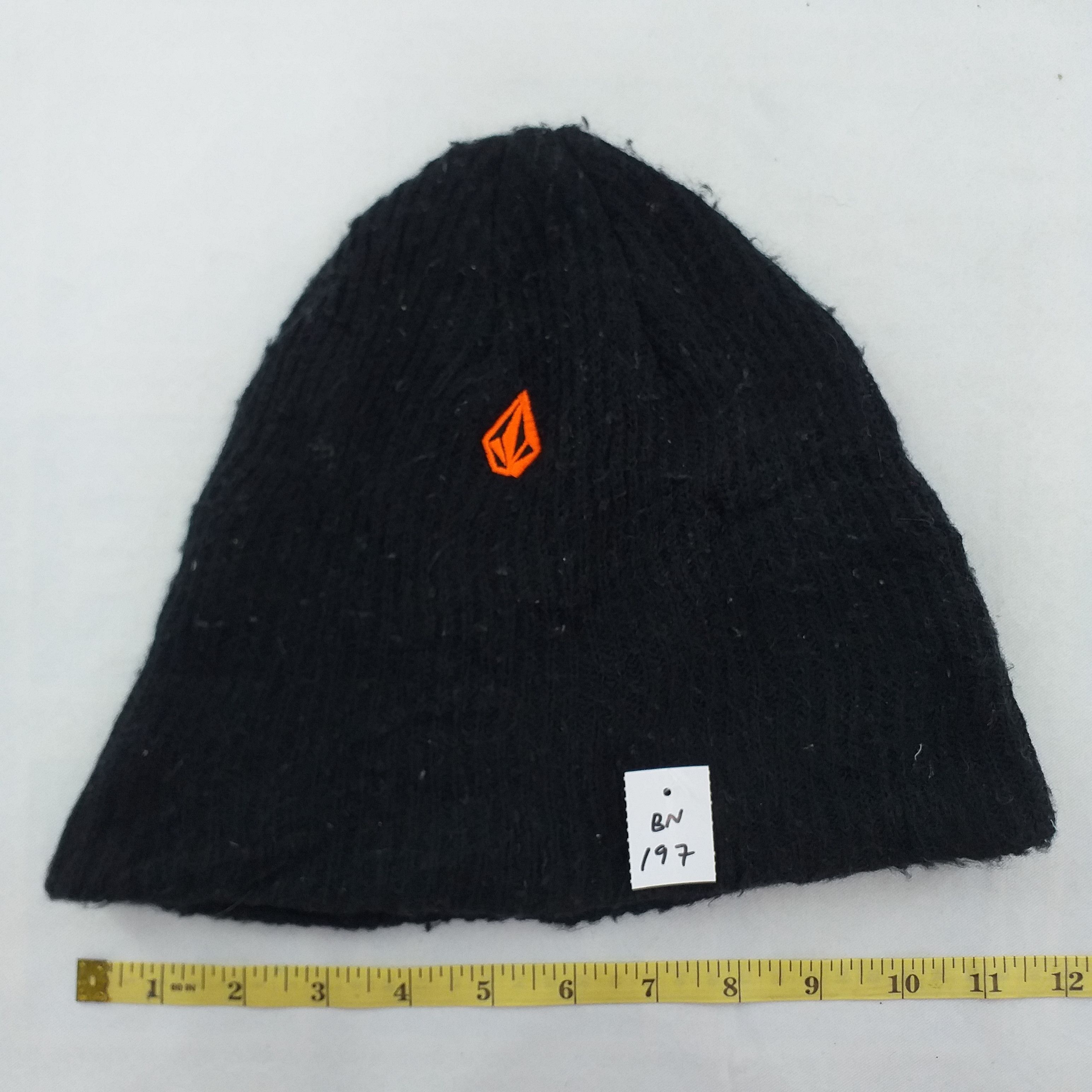 Volcom Mini Logo Volcom Embroidery Snow Cap Hat Beanie -BN197 Size ONE SIZE - 3 Thumbnail