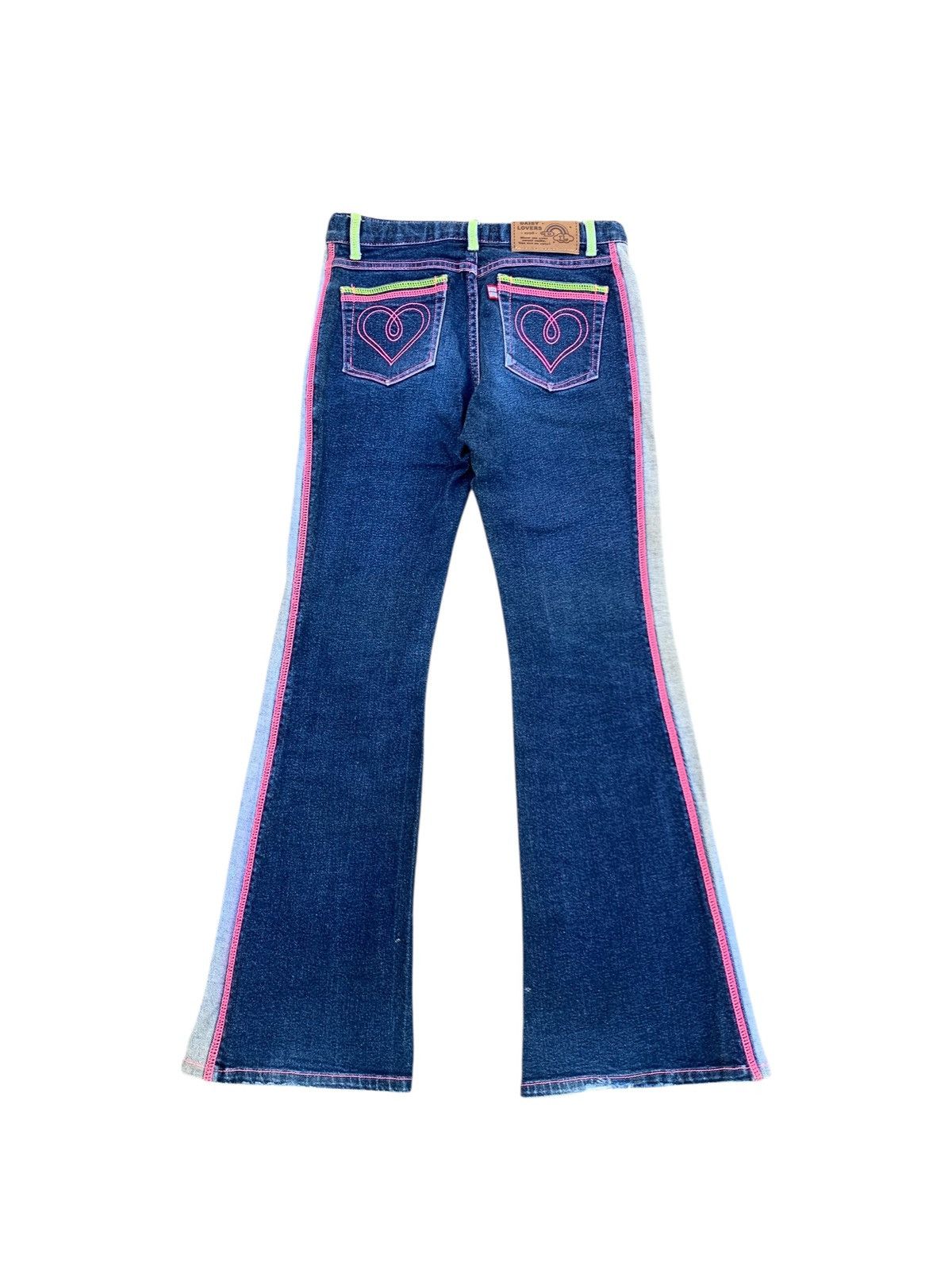 Angel Blue 2000s Daisy Lovers Y2k unique flared pants Size 27" / US 4 / IT 40 - 3 Thumbnail