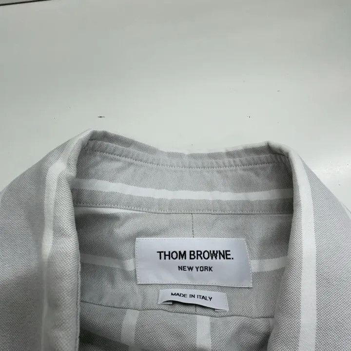 Thom Browne Thom Browne SS22 Striped Long Sleeve Shirt -2507 Size US S / EU 44-46 / 1 - 3 Thumbnail