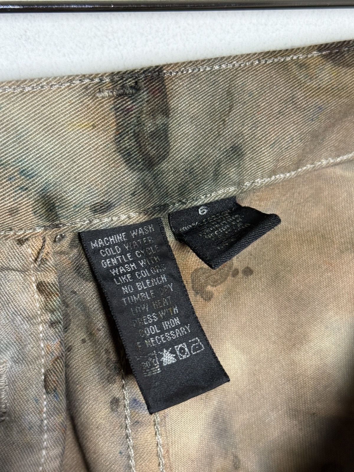 Polo Ralph Lauren ralph lauren tie dye cargo camo multipocket army pants Size US 31 - 9 Thumbnail