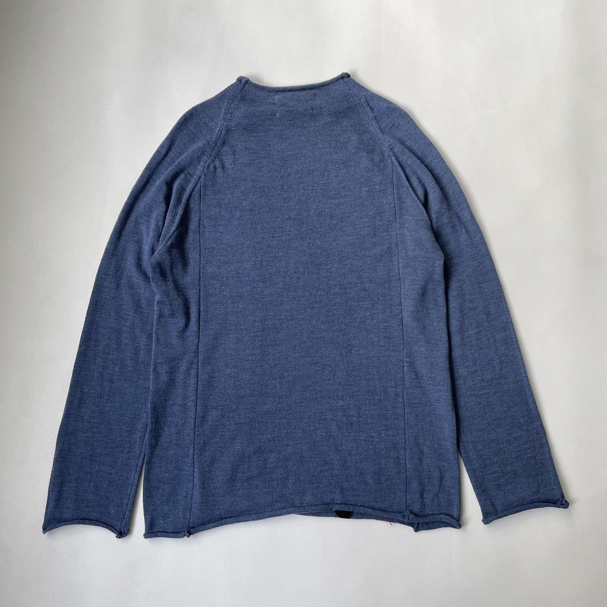 Comme des Garcons Raw Hem Argyle Patterned Sweater Size US M / EU 48-50 / 2 - 11 Thumbnail